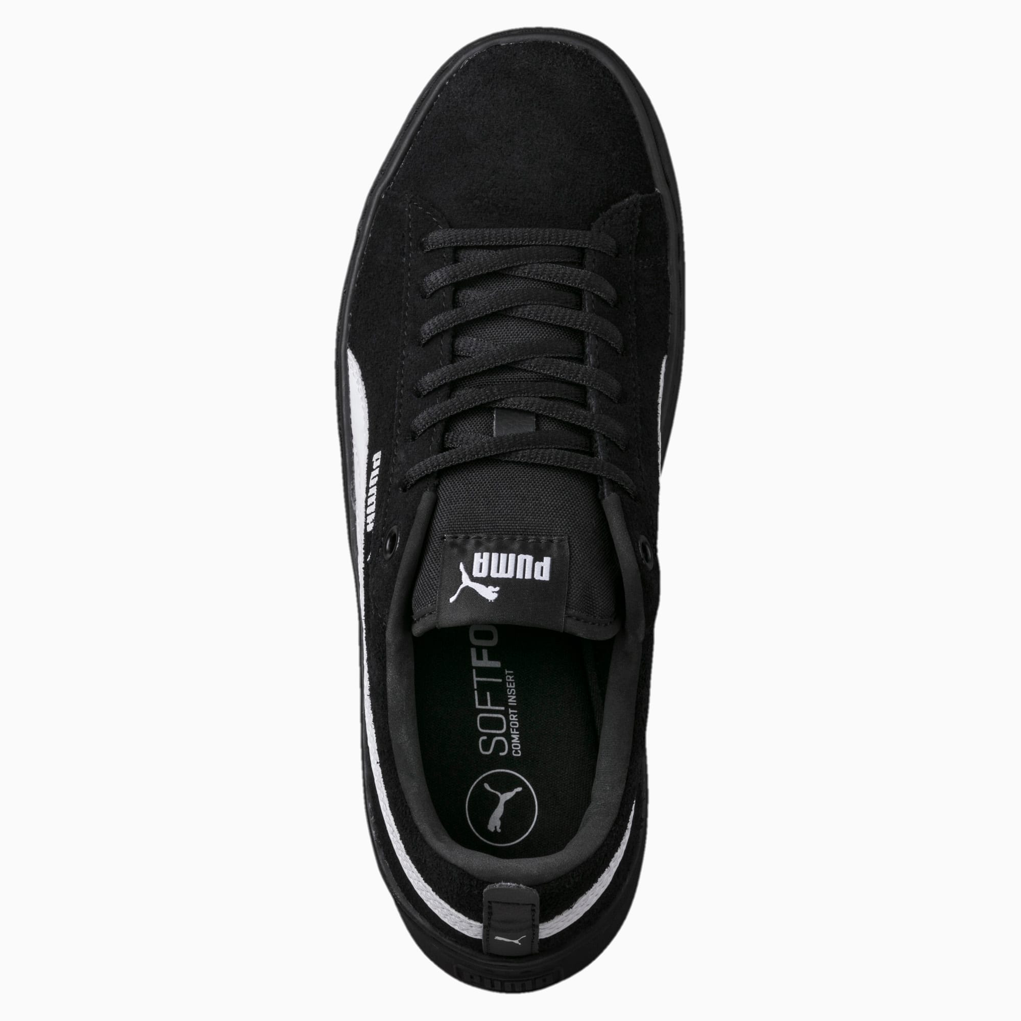 Smash Platform Suede Women s Sneakers Puma Black Puma White PUMA Shop All Puma PUMA