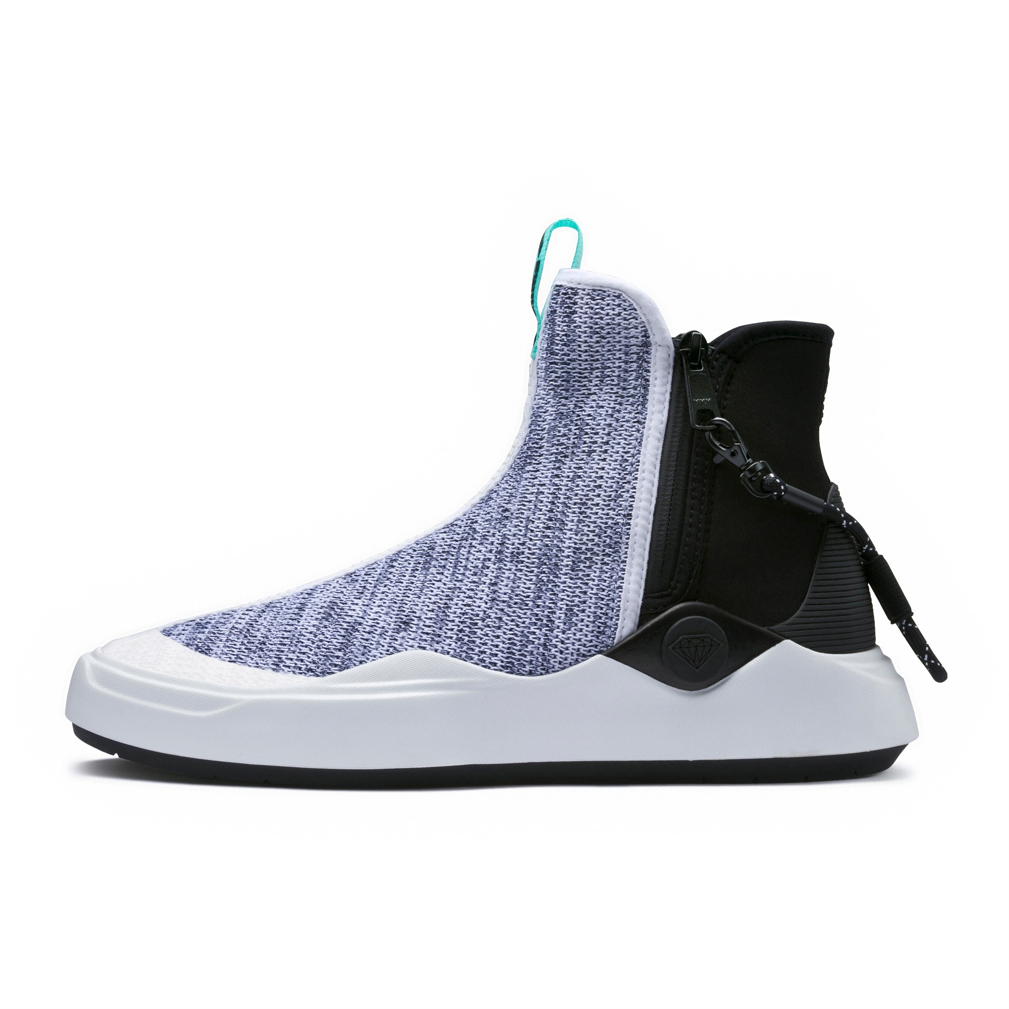 puma x diamond abyss knit sneakers