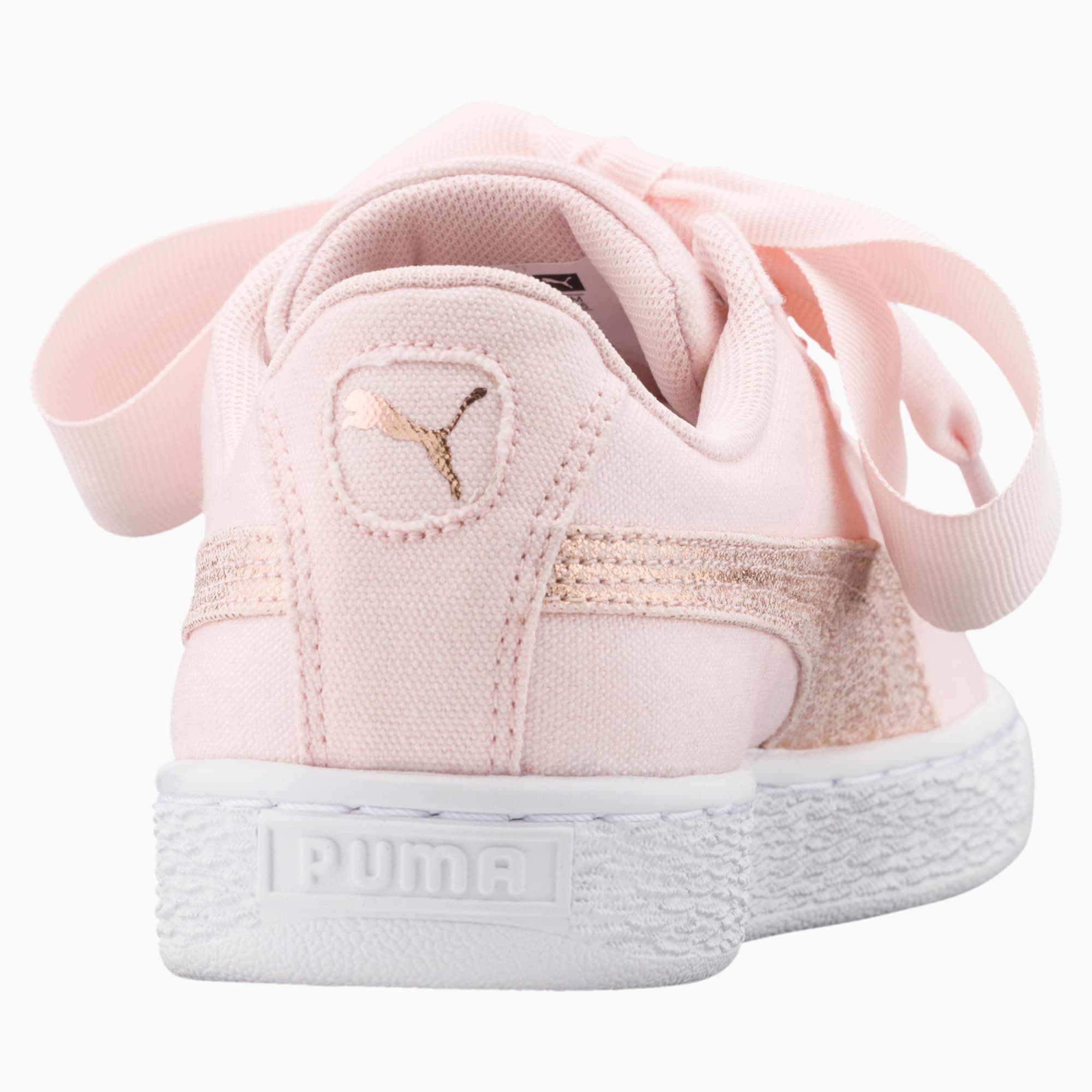 basket heart canvas women's sneakers