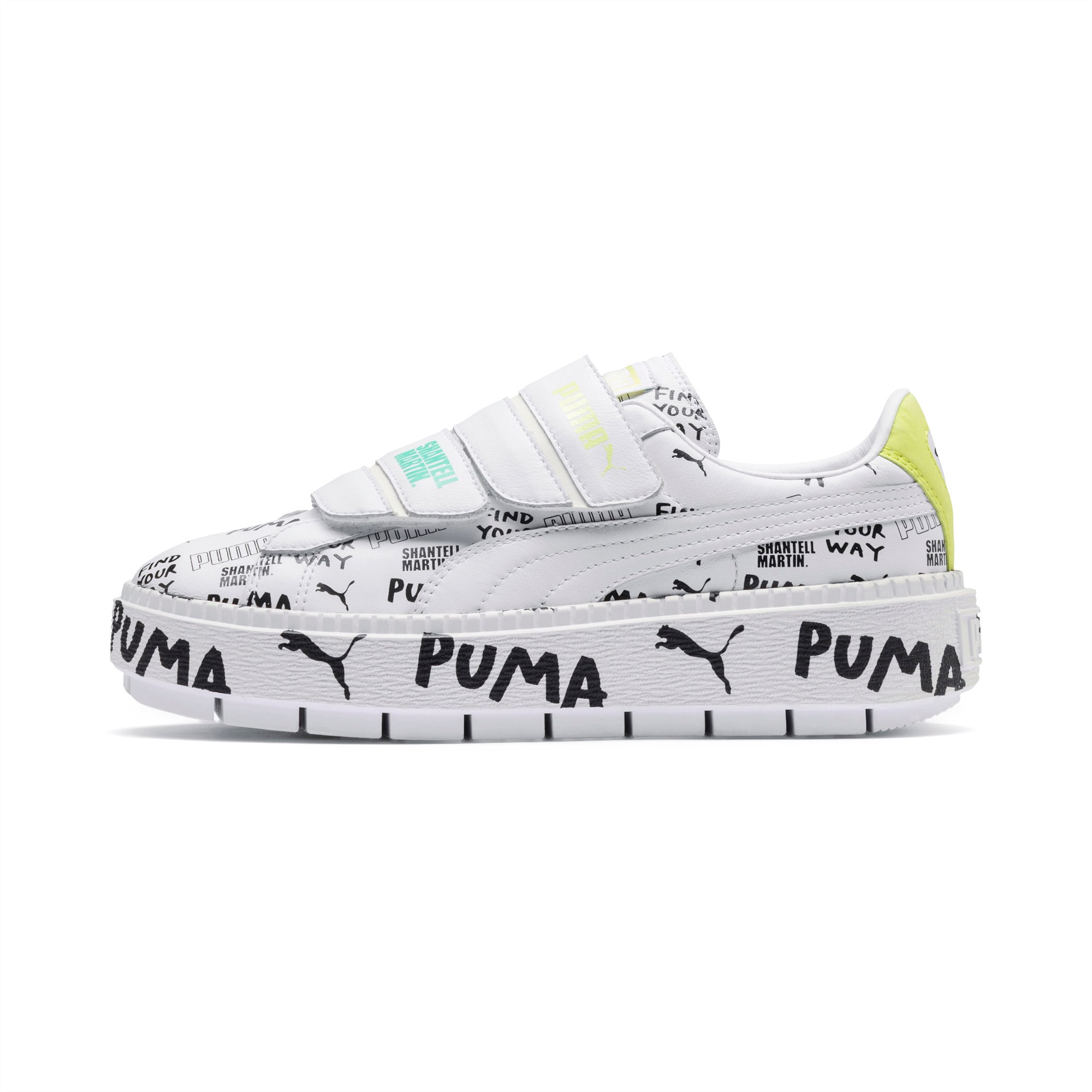 puma x shantell martin platform trace strap women's sneakers