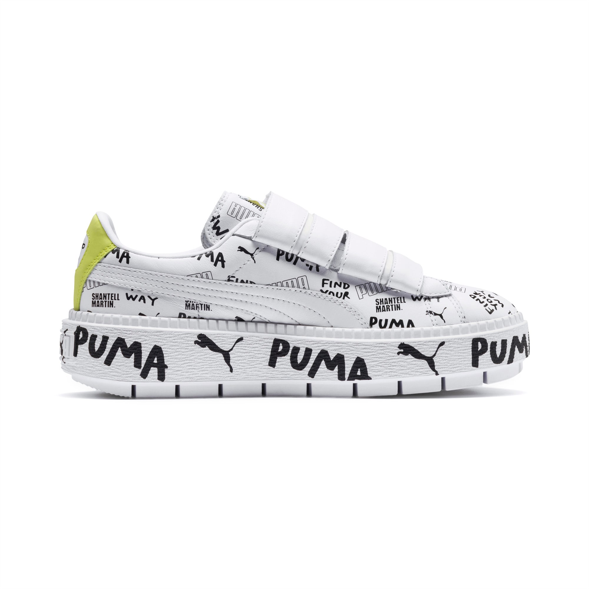 puma x shantell martin platform trace strap women's sneakers