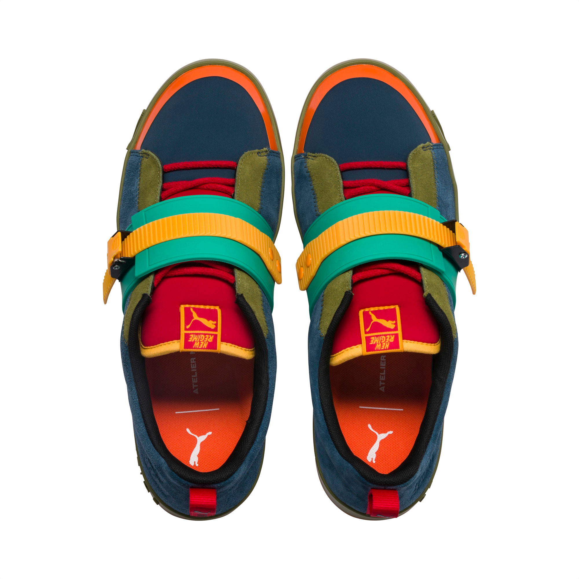 Puma x atelier new regime court platform brace sneakers outlet