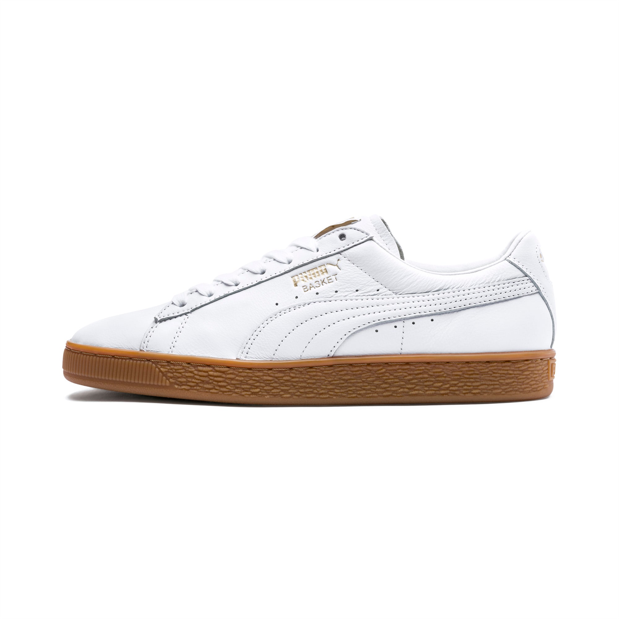 puma gum sole white