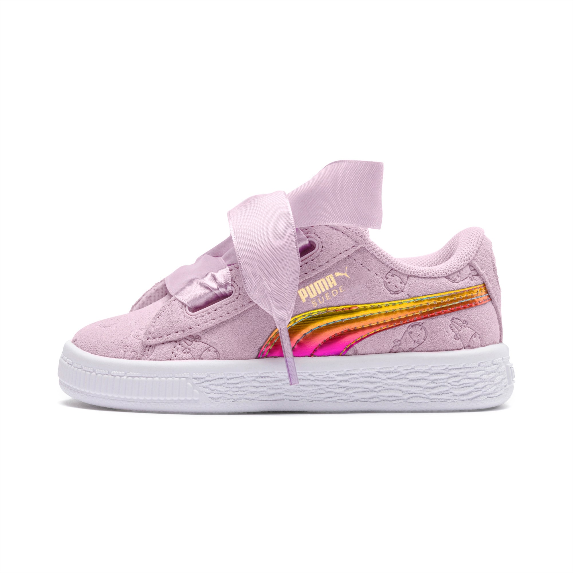 PUMA x MINIONS Suede Heart Fluffy Girls 