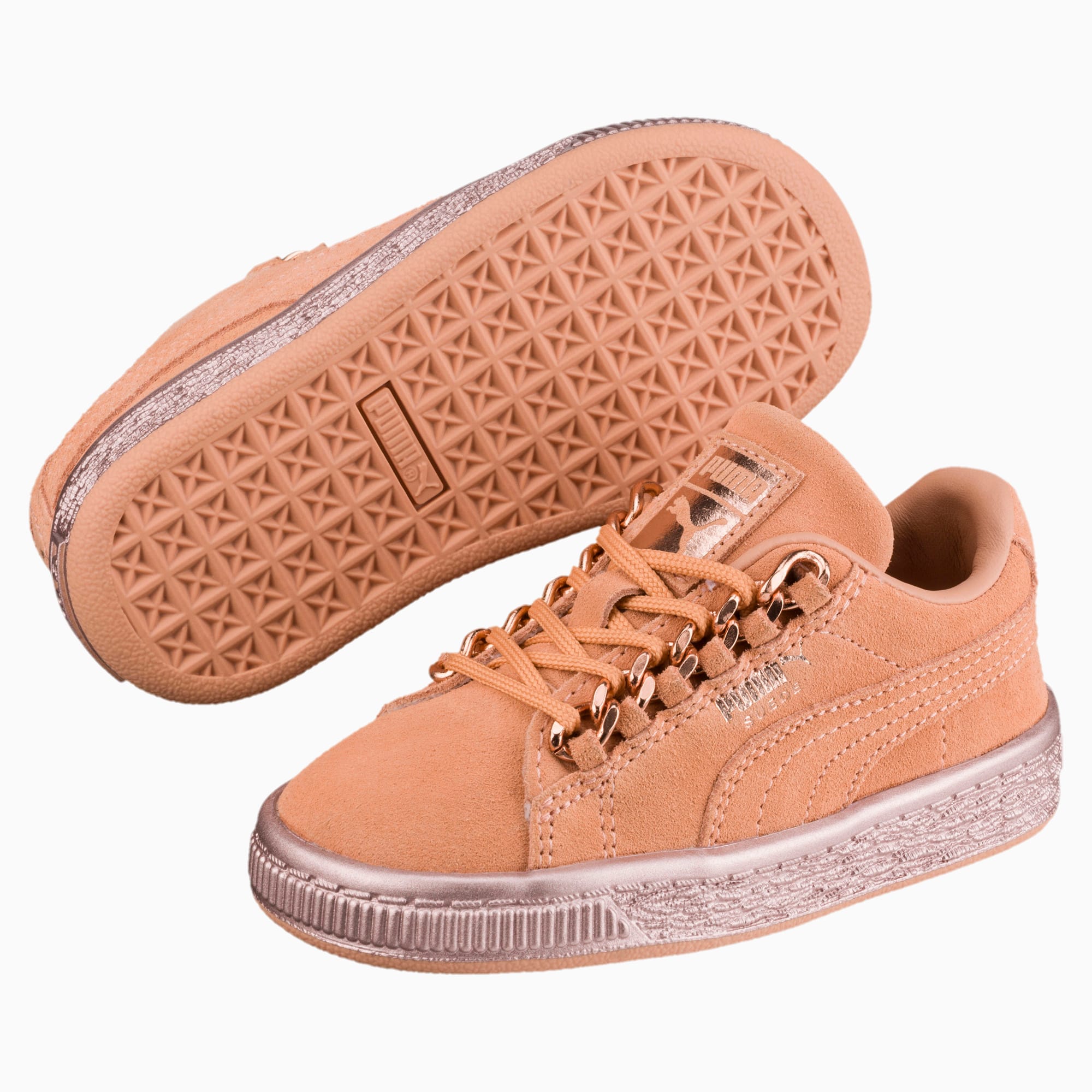 Suede Classic X Chain Little Kids Shoes PUMA