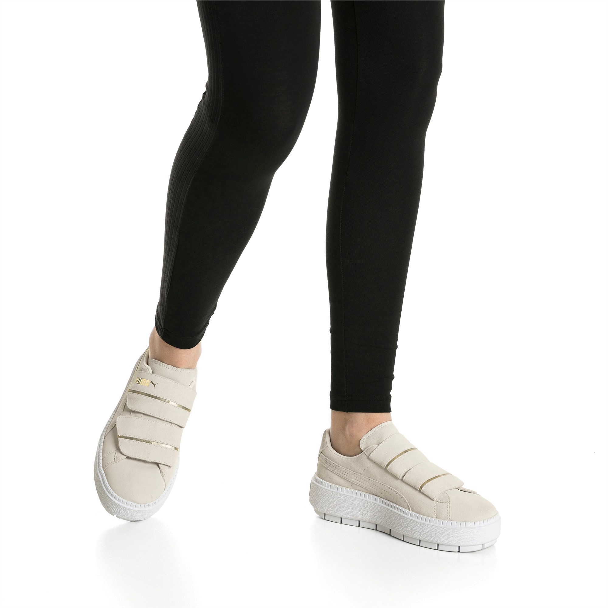 Platform Trace Strap Women s Trainers