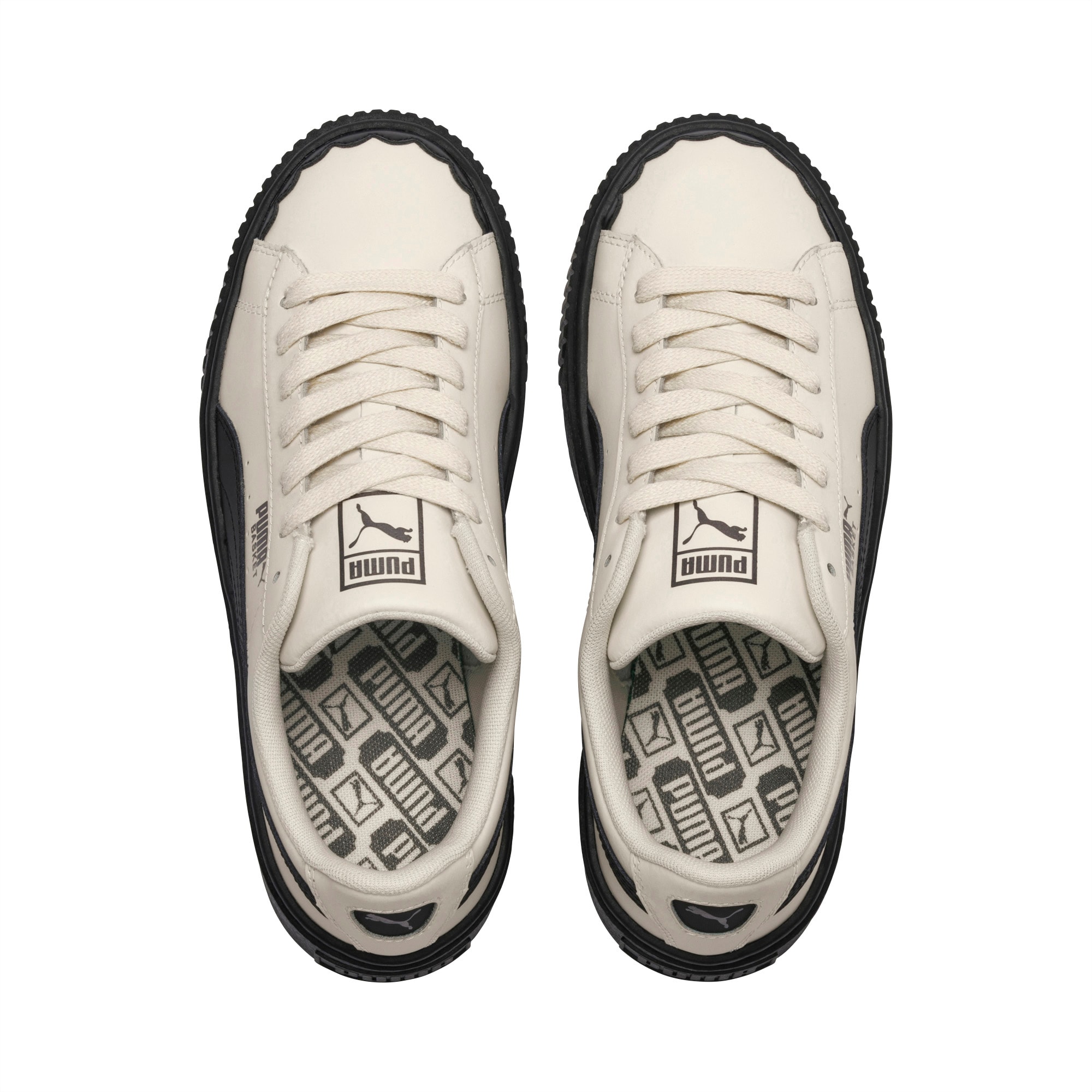 Puma basket platform scallop deals