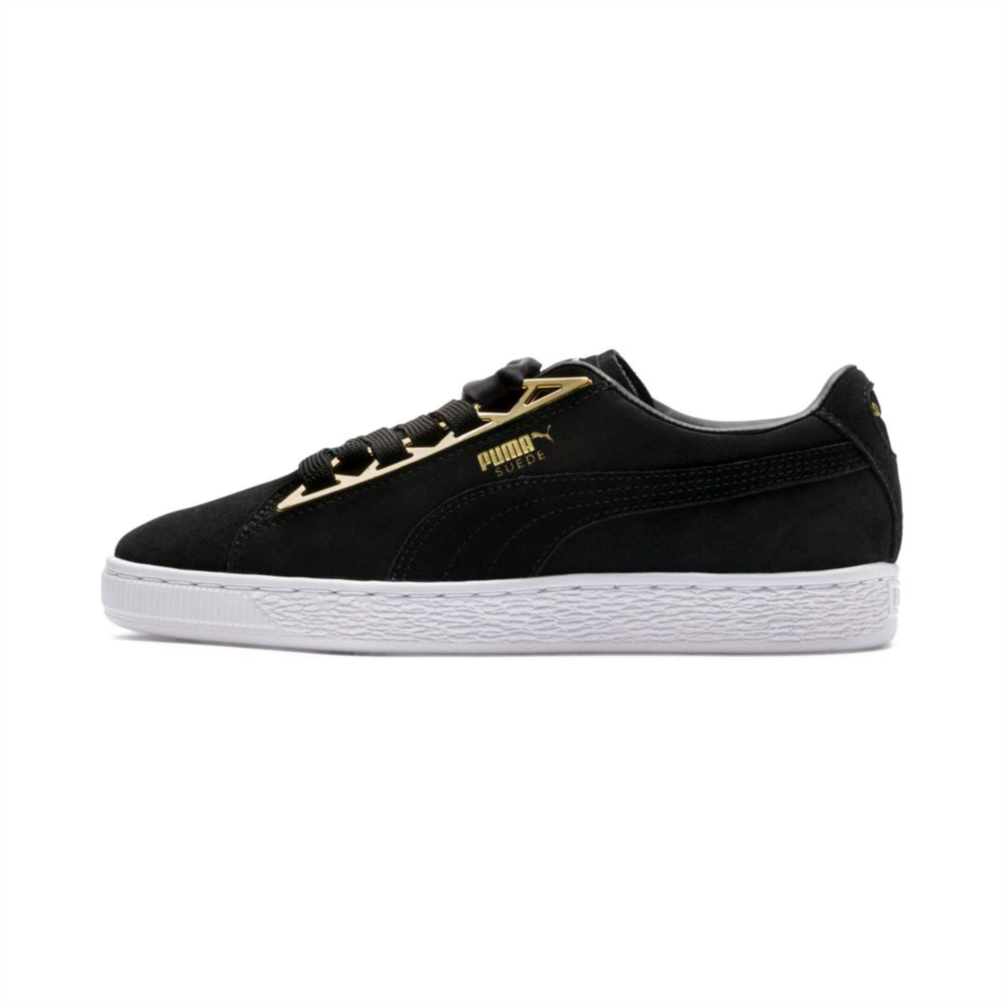 Suede Jewel Metallic Women's Shoes | Puma Black-Puma Black | PUMA Low | PUMA