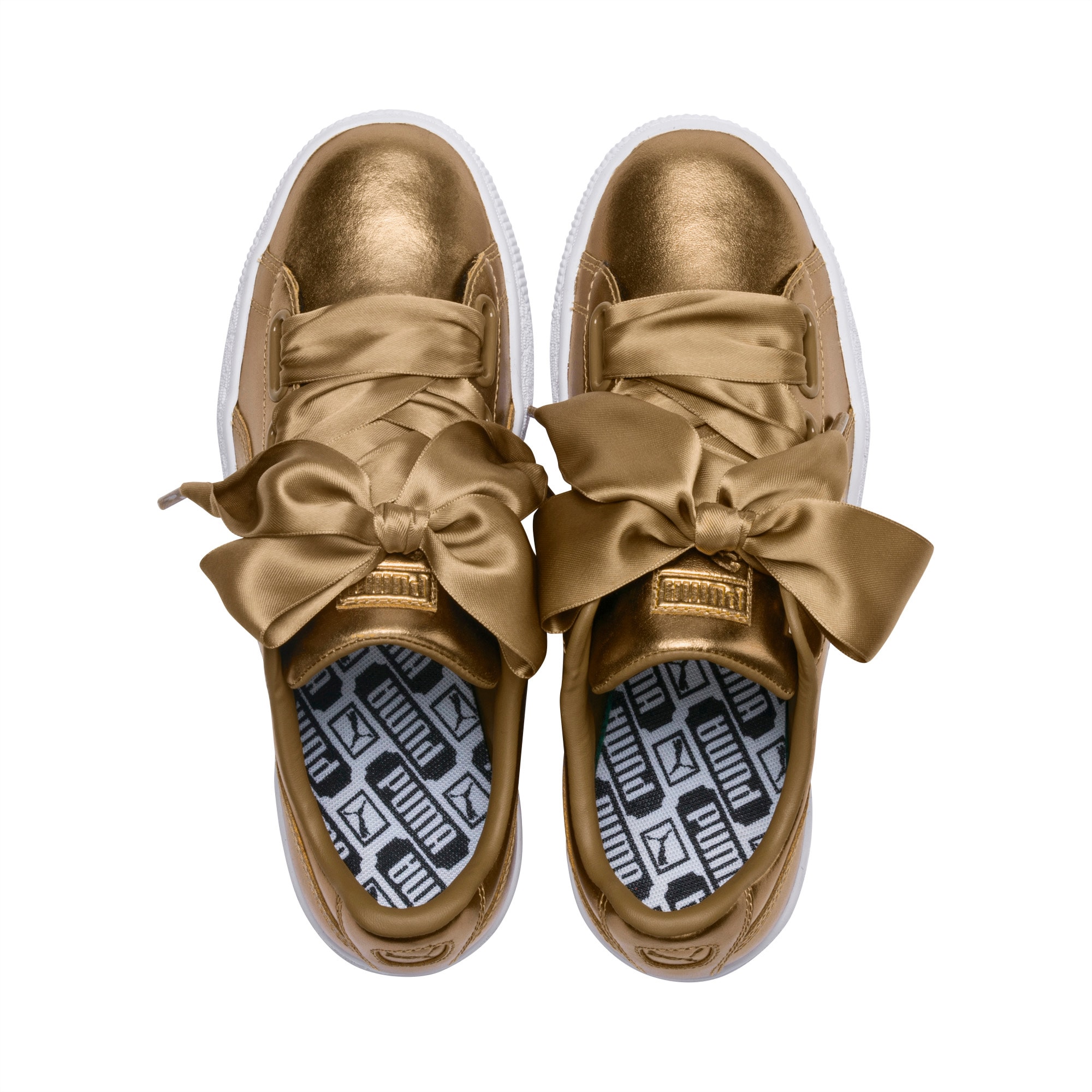Puma basket heart luxe top