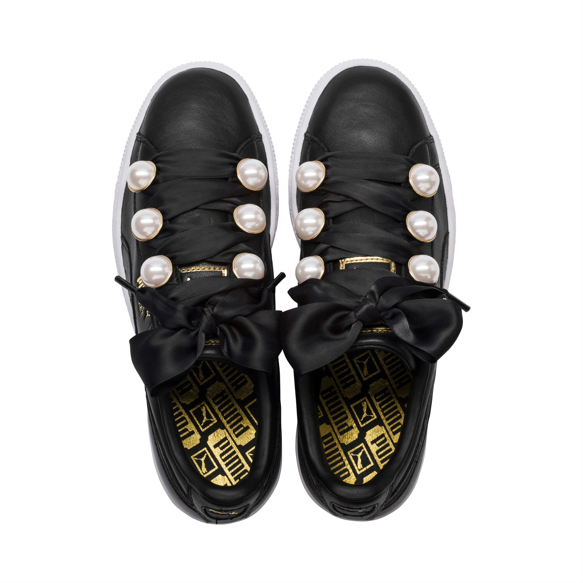 puma suede bling