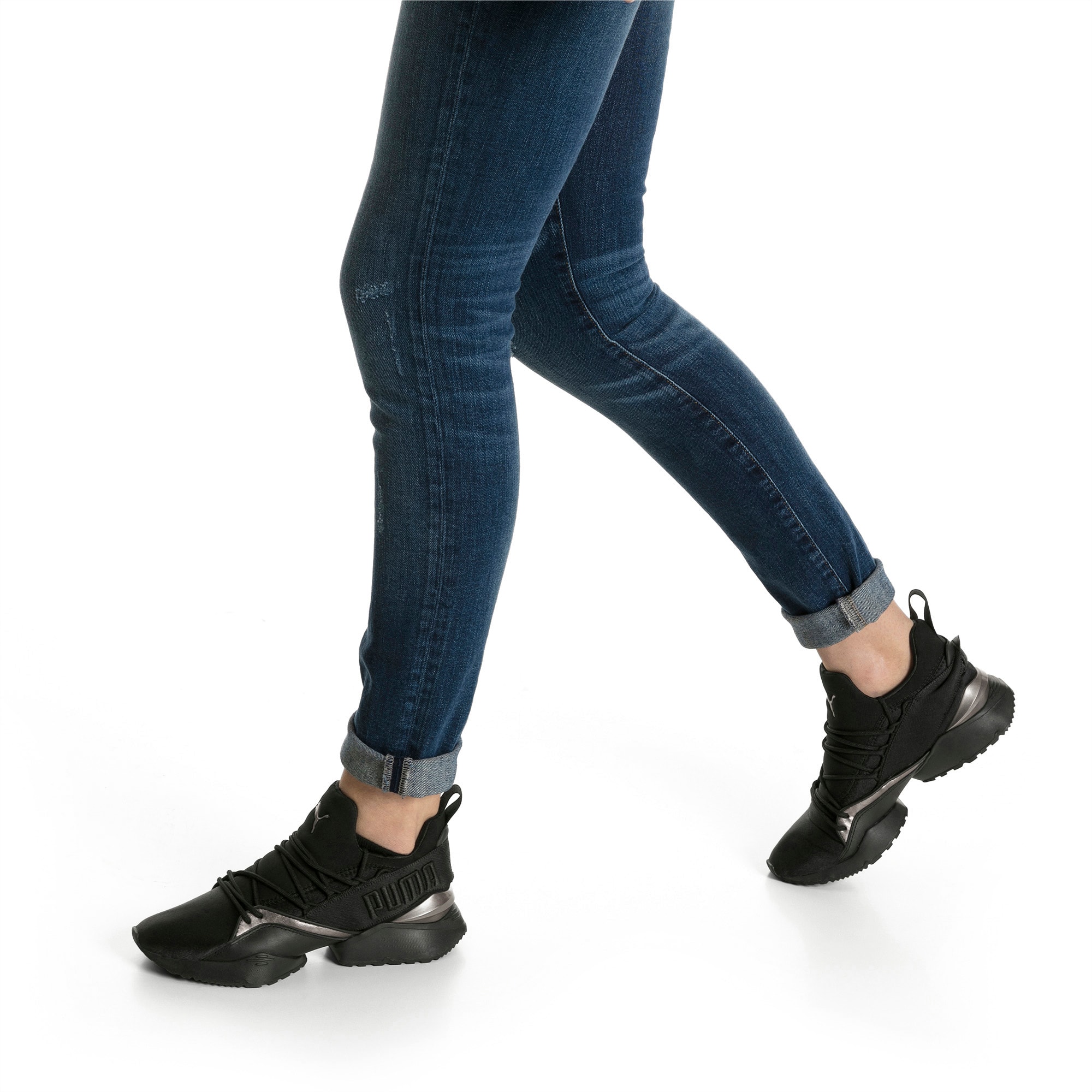 puma muse maia luxe blanche