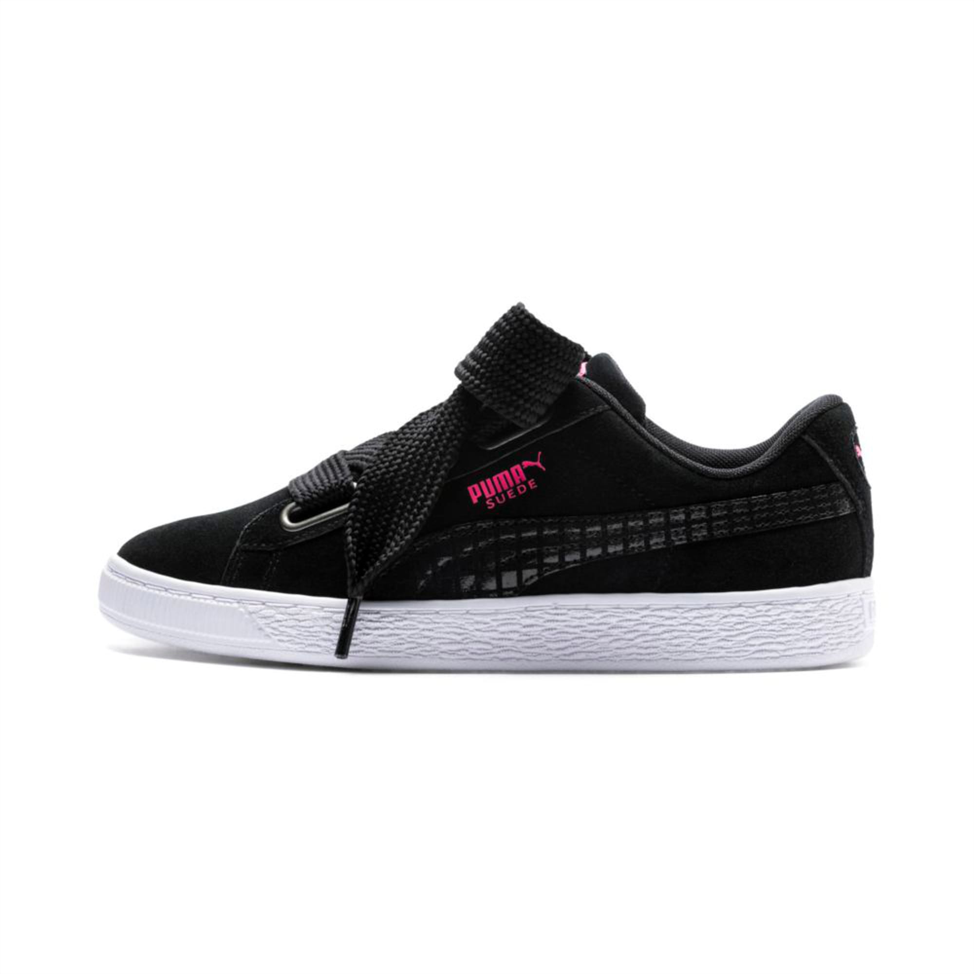 Suede Heart Street 2 Women's Shoes | Puma Black-Puma Black | PUMA Low | PUMA