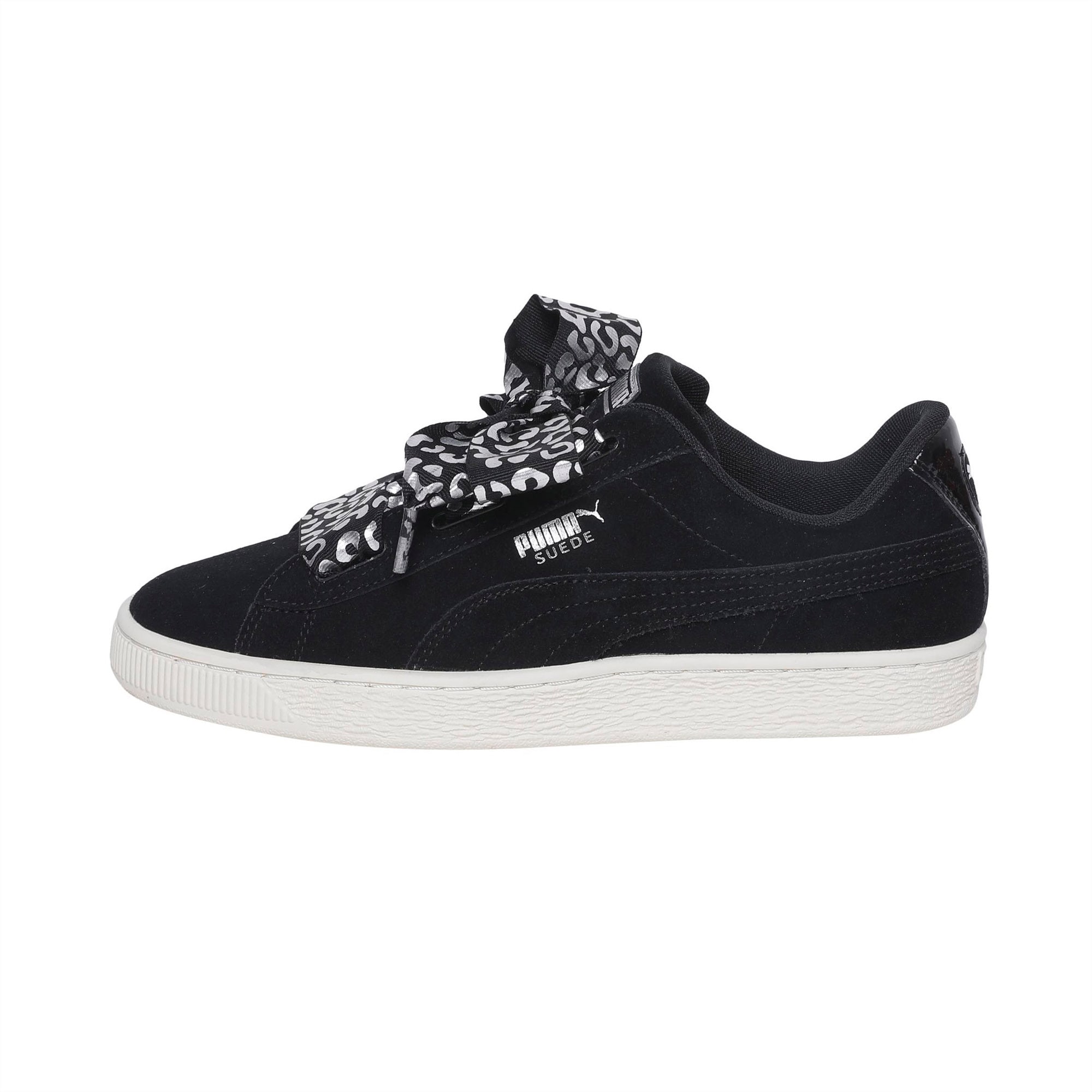 Puma black silver shoes clearance