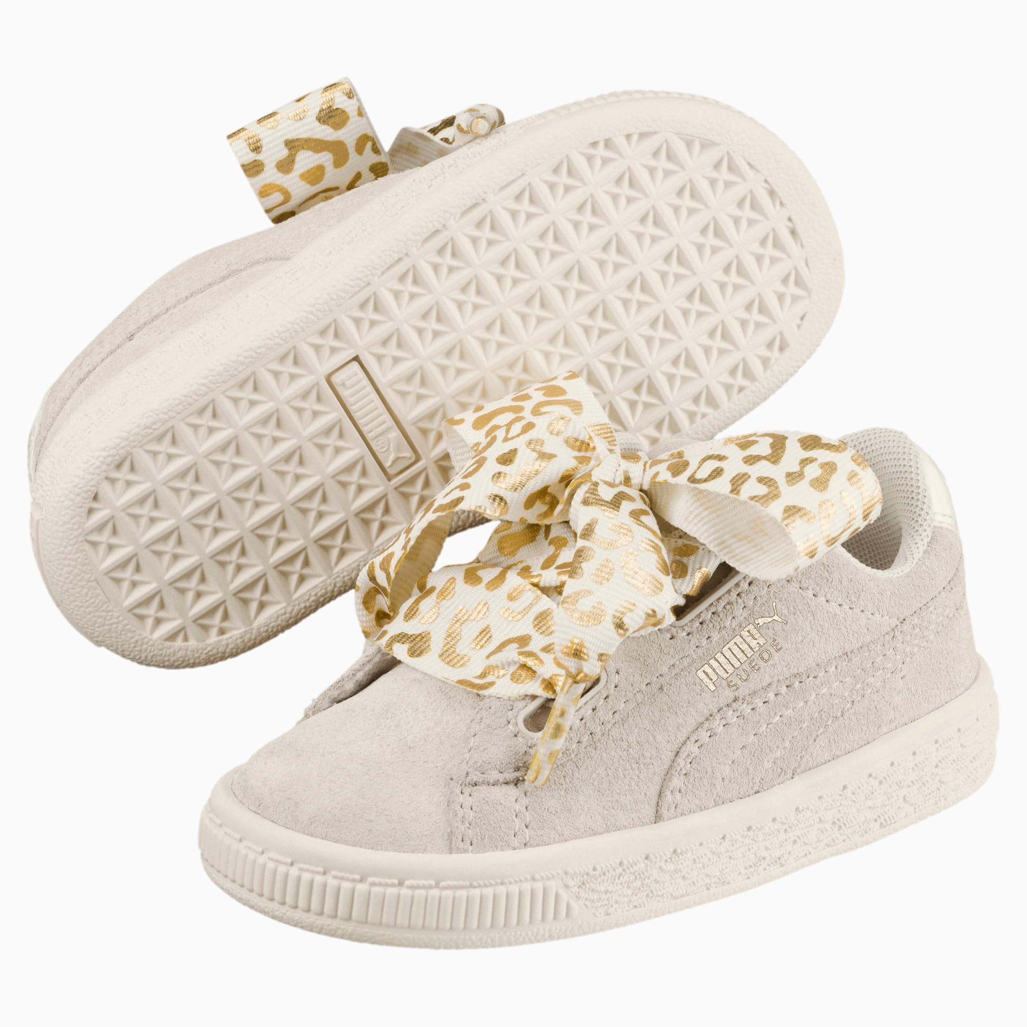 puma suede heart niña