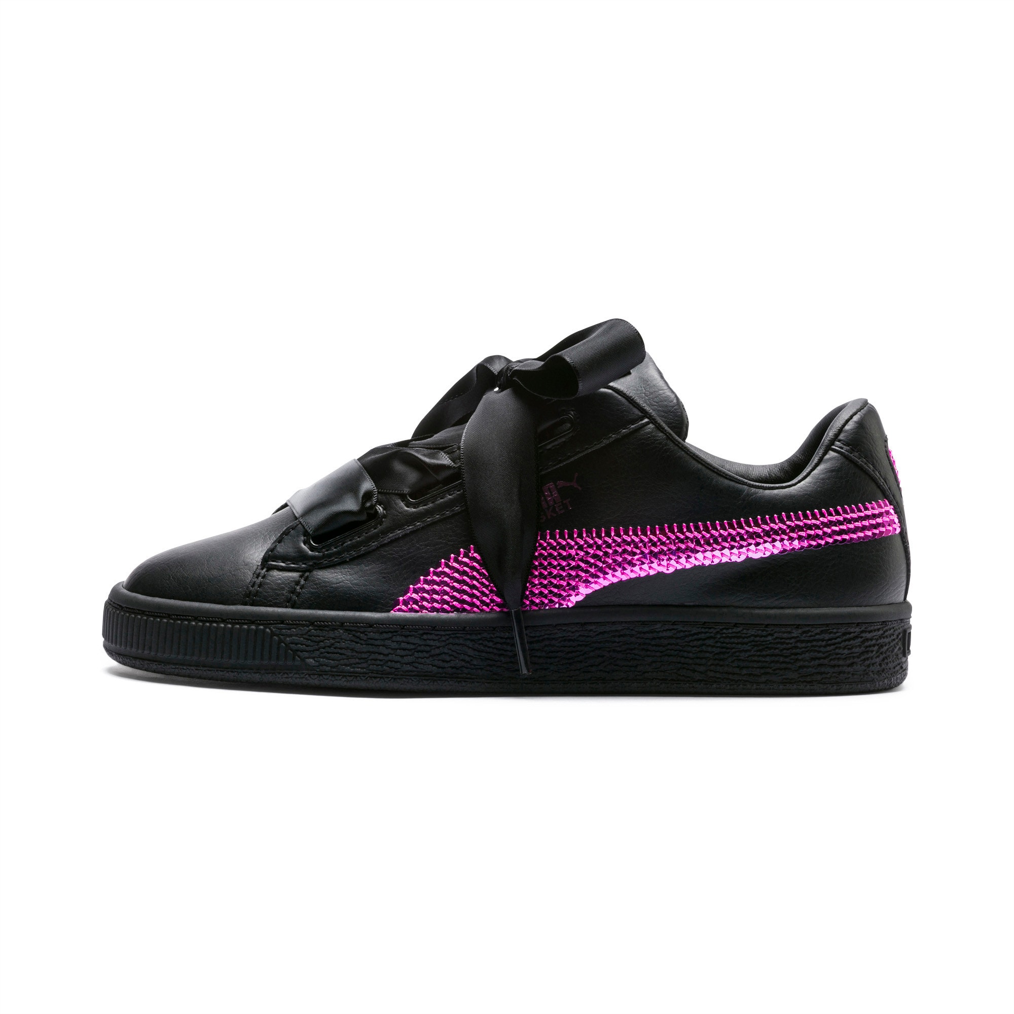 puma basket heart bling jr