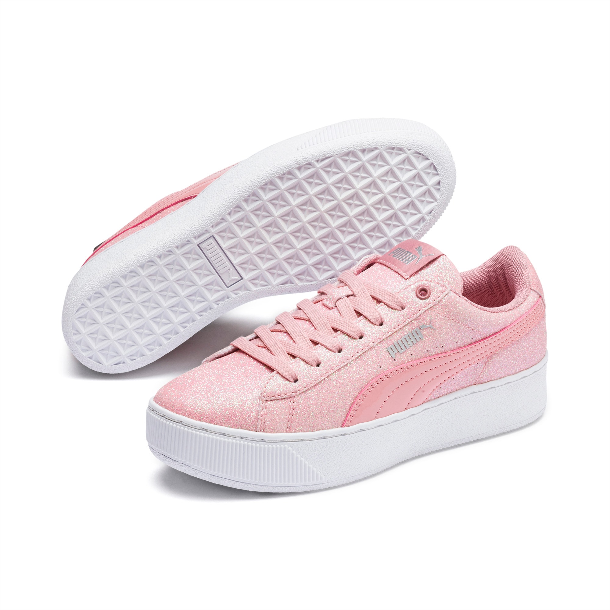PUMA Vikky Platform Glitz Sneakers JR PUMA