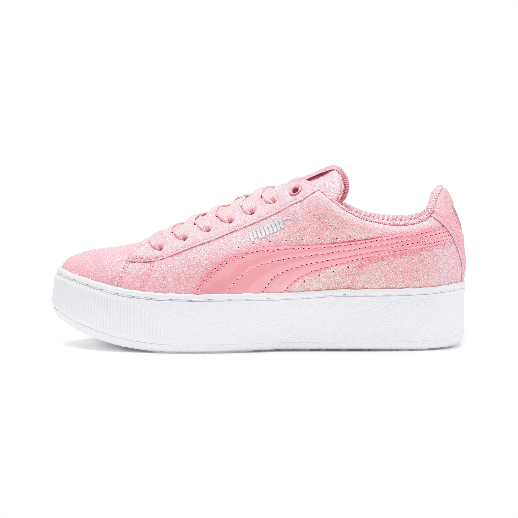 puma vikky platform trainers ladies