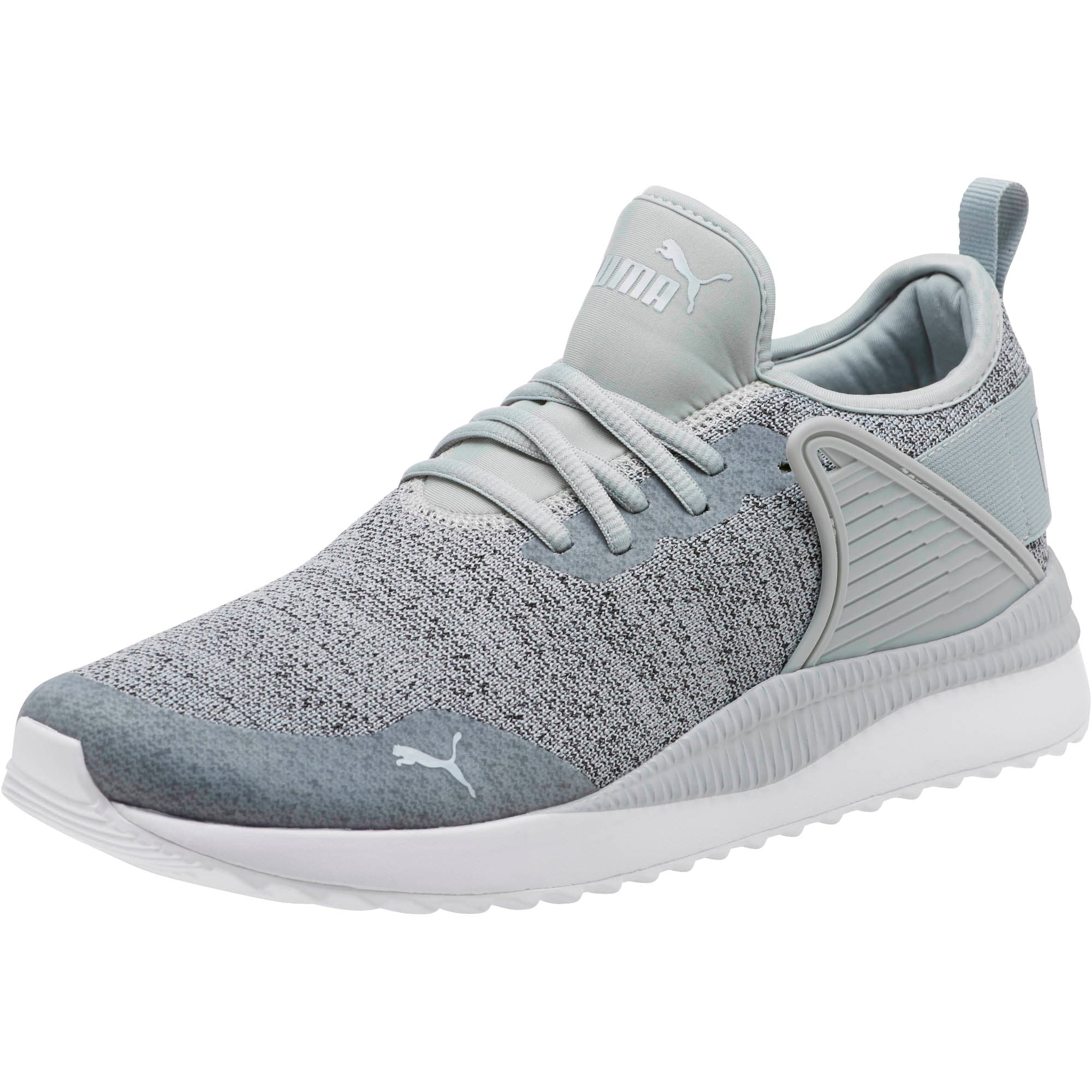 puma men's pacer next cage knit sneaker