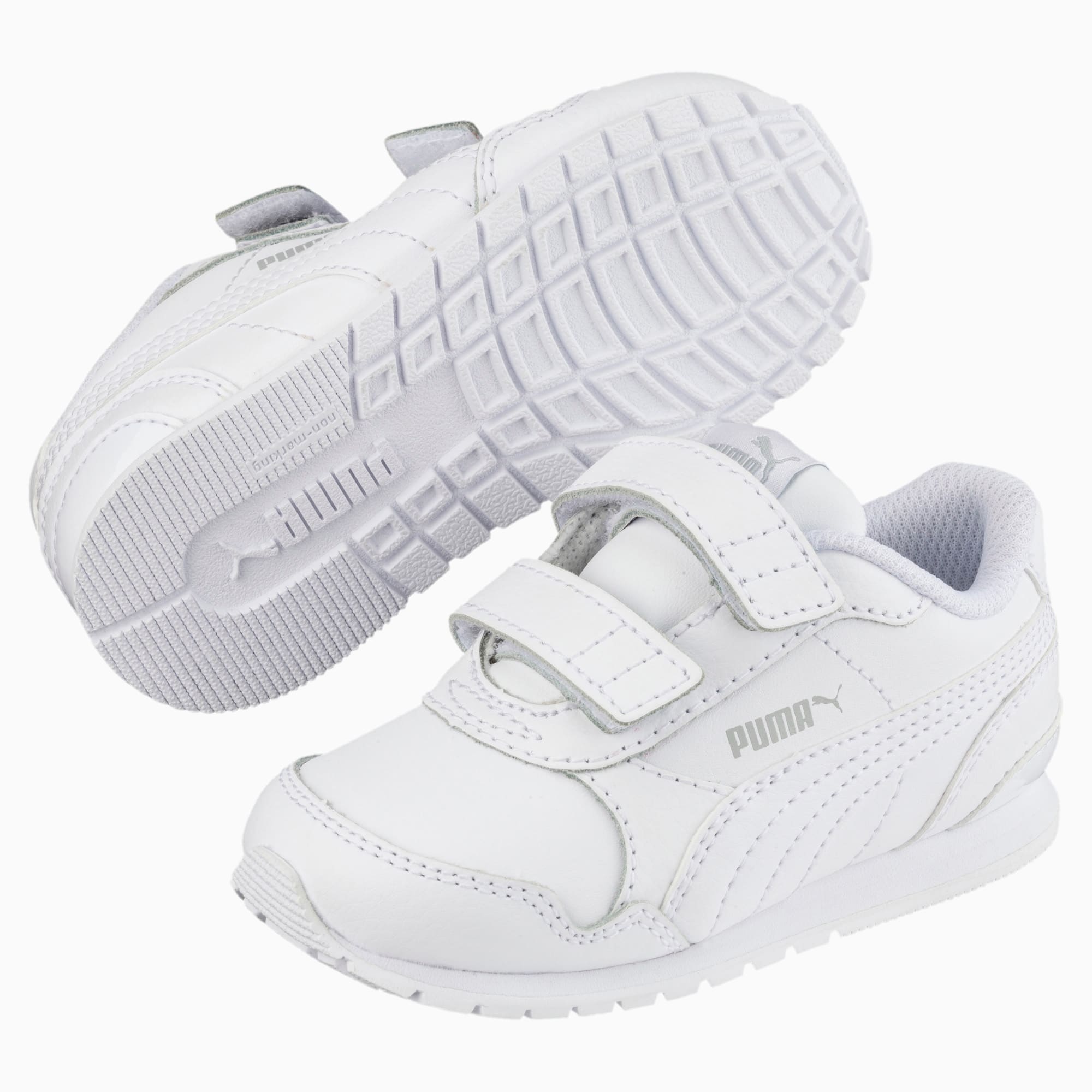 puma st runner white