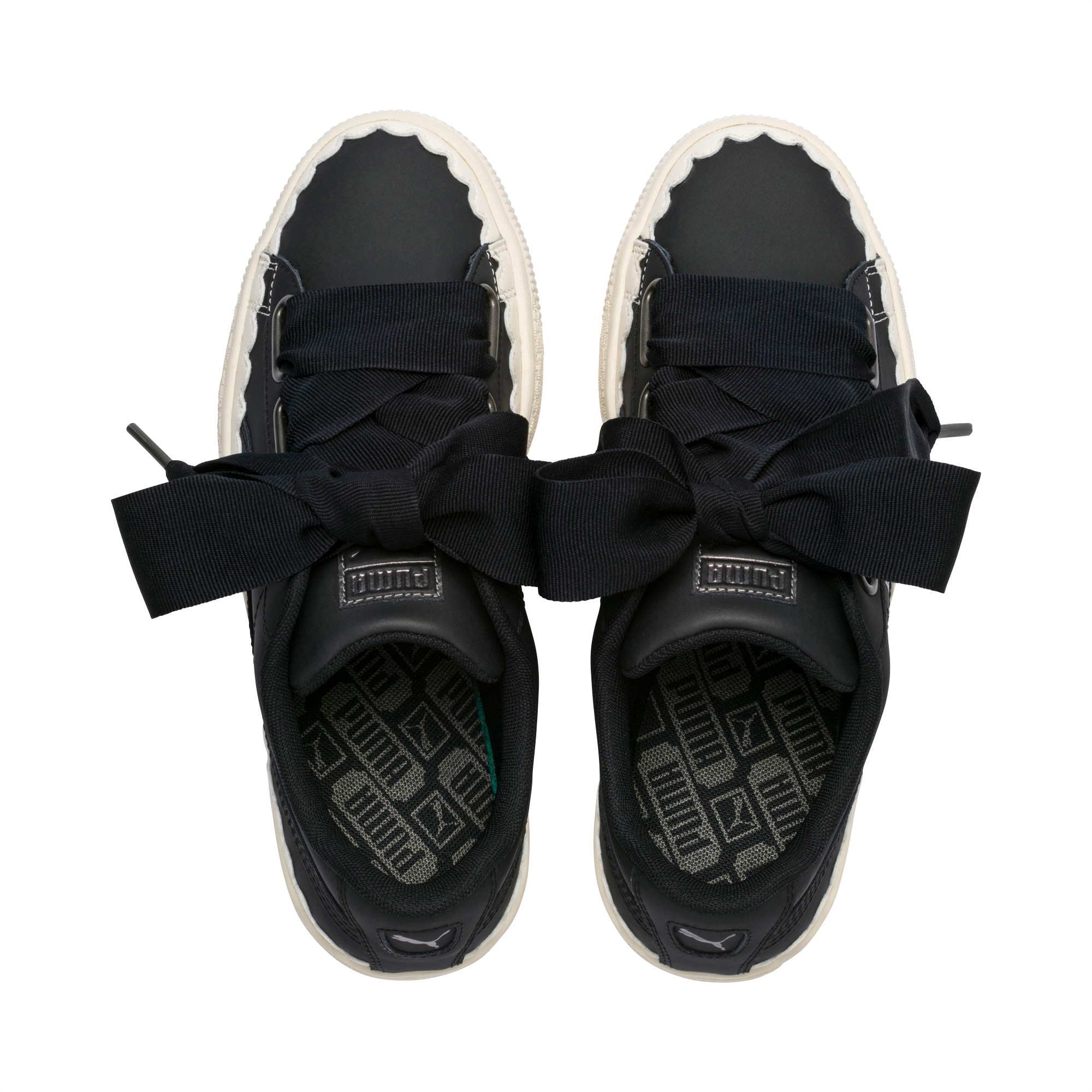 puma basket heart scallop sneaker