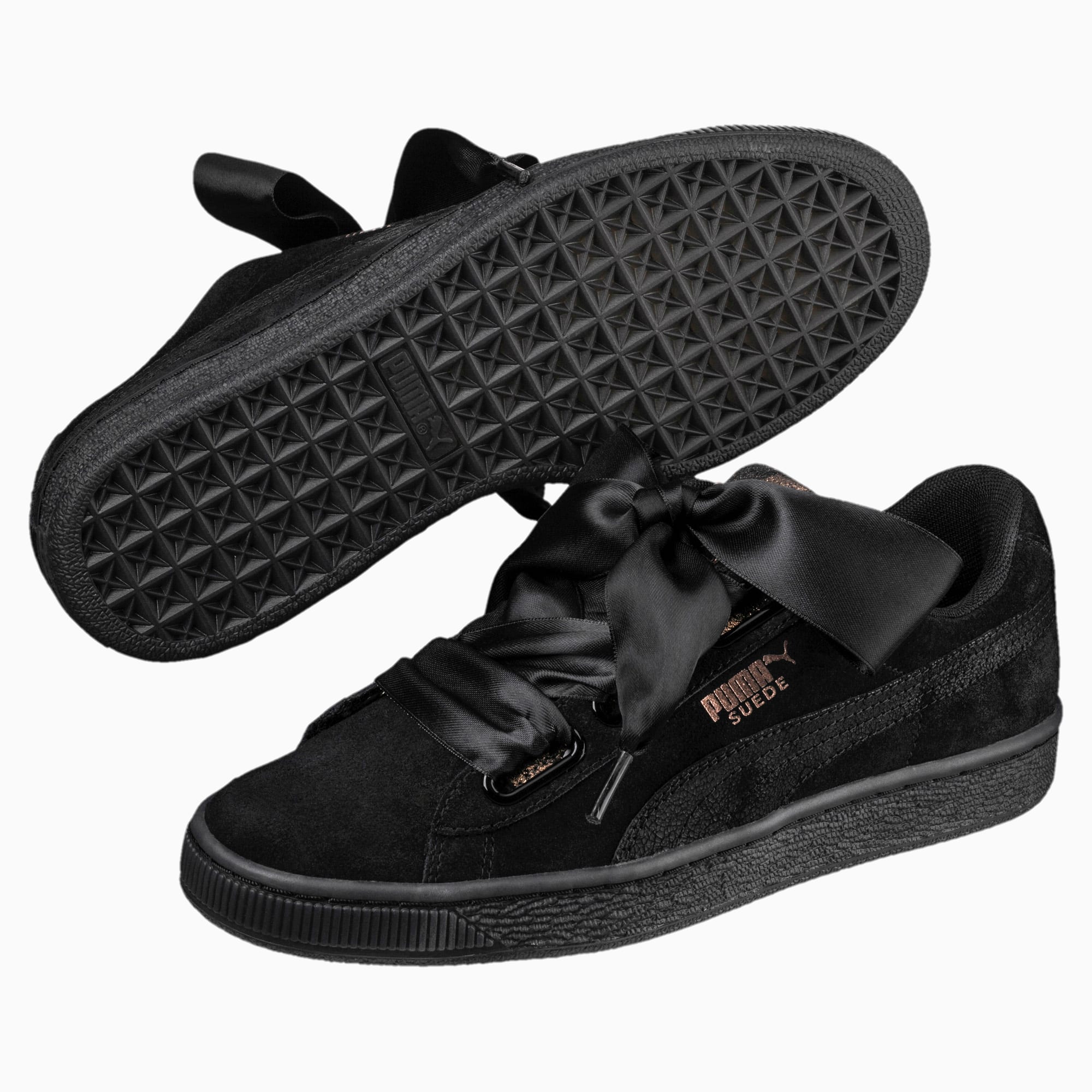 puma suede heart women's