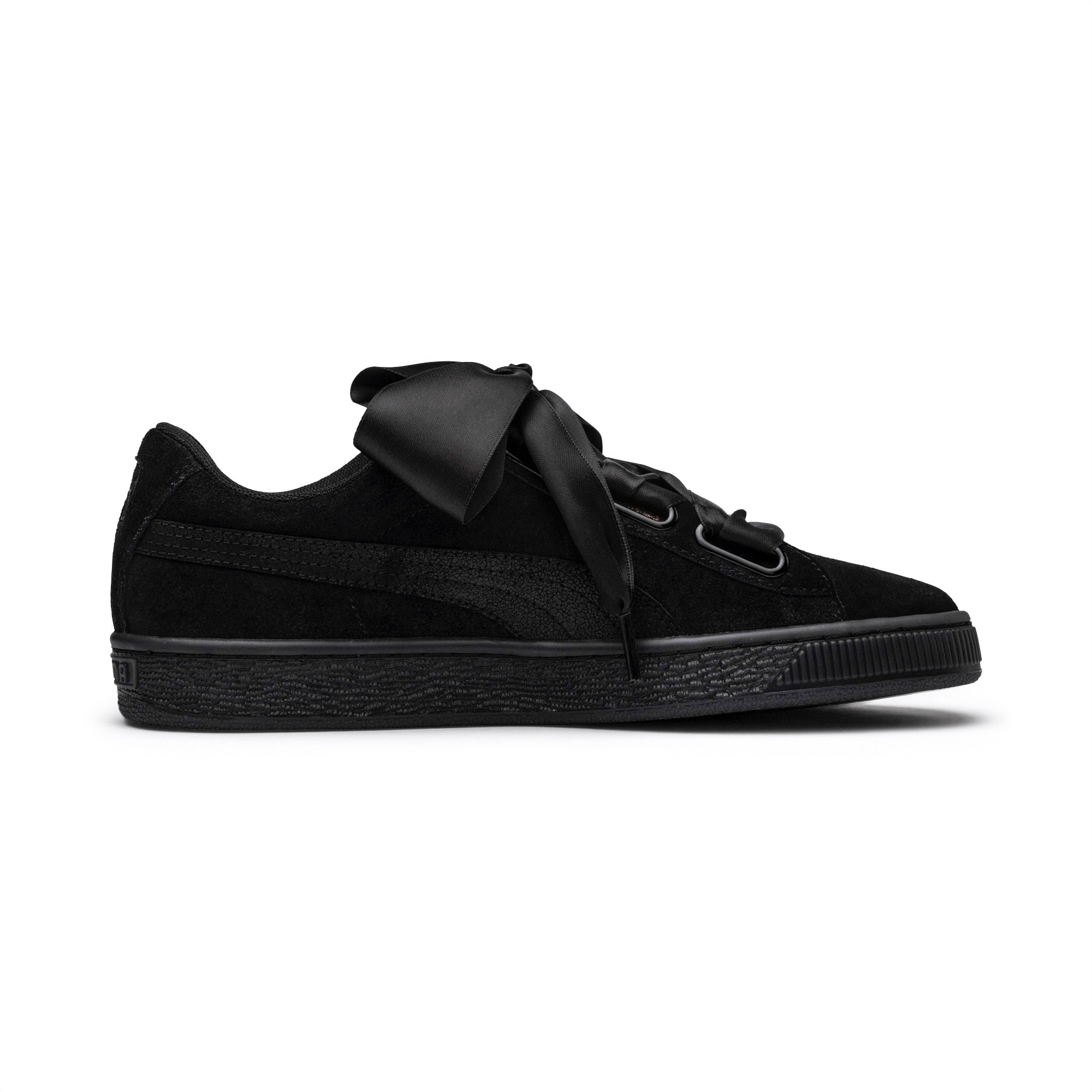 puma suede heart artica black
