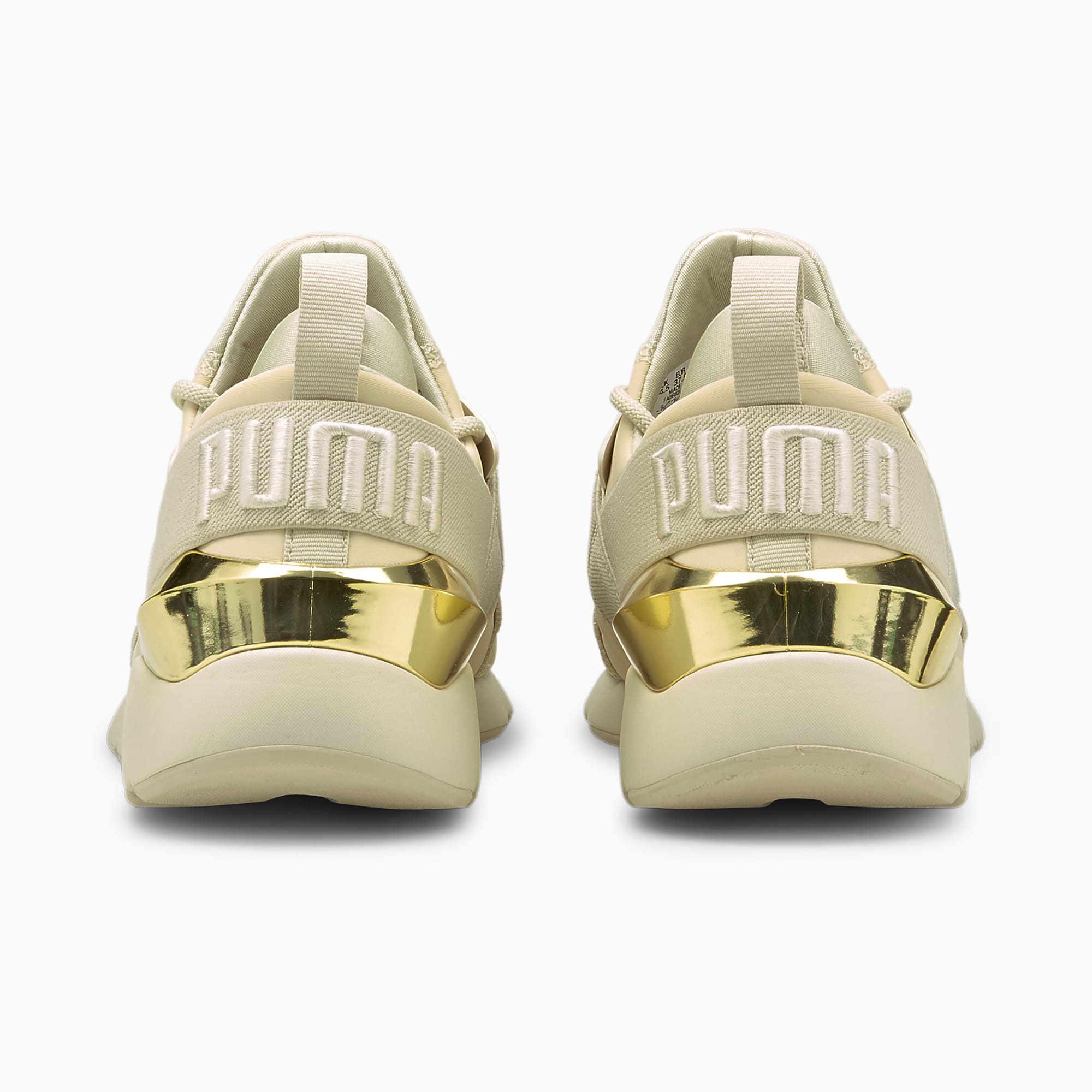 Puma muse white gold discount