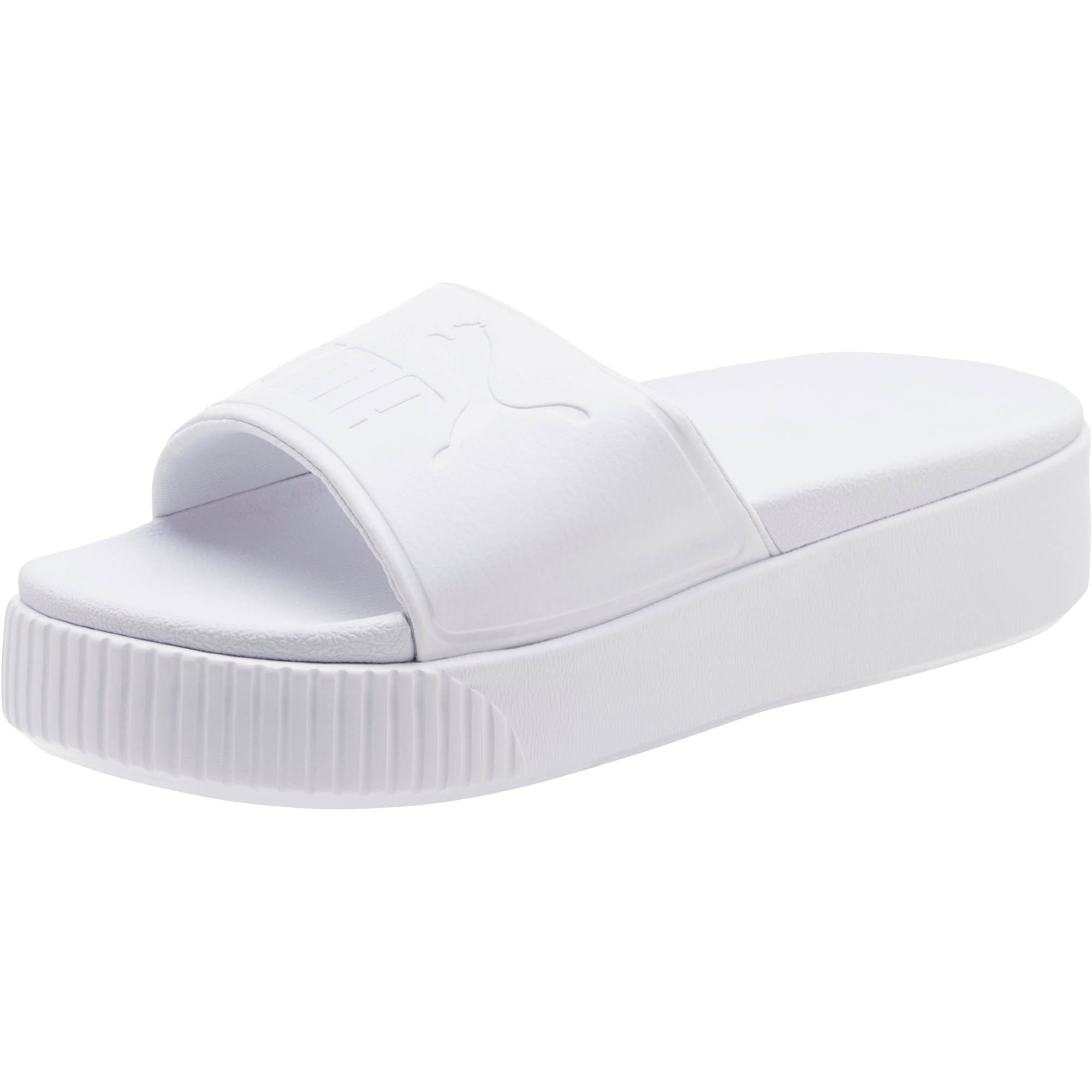 puma bold platform slides