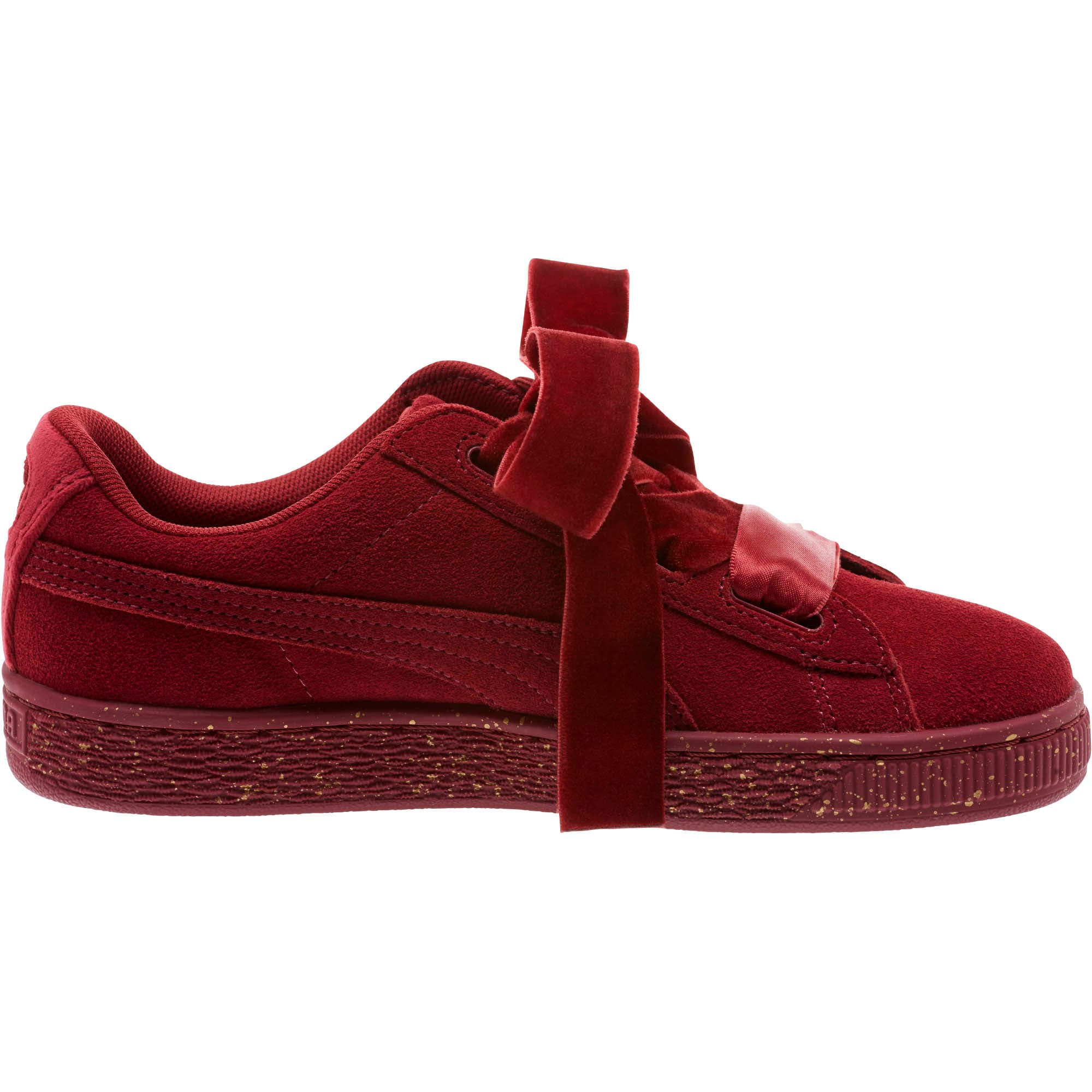 Suede Heart Winter Velvet Sneakers JR