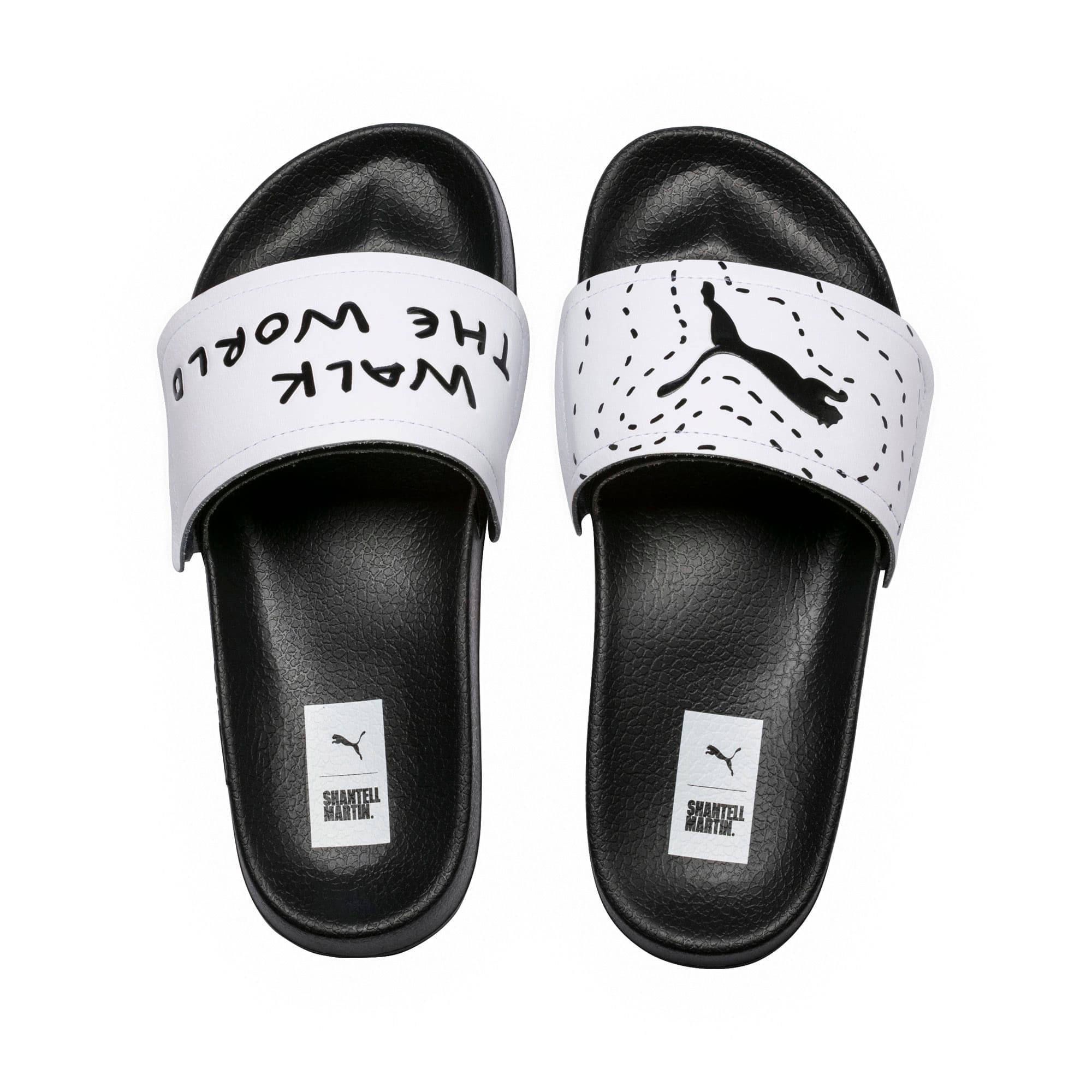 puma x shantell martin slides