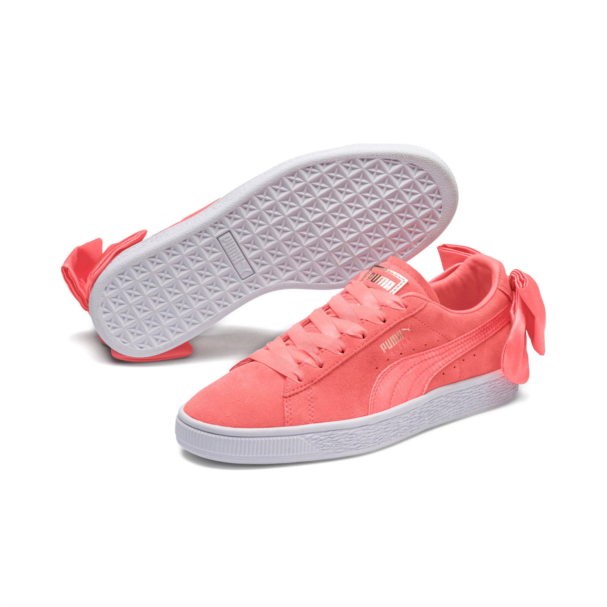 Puma suede bow sale wn's