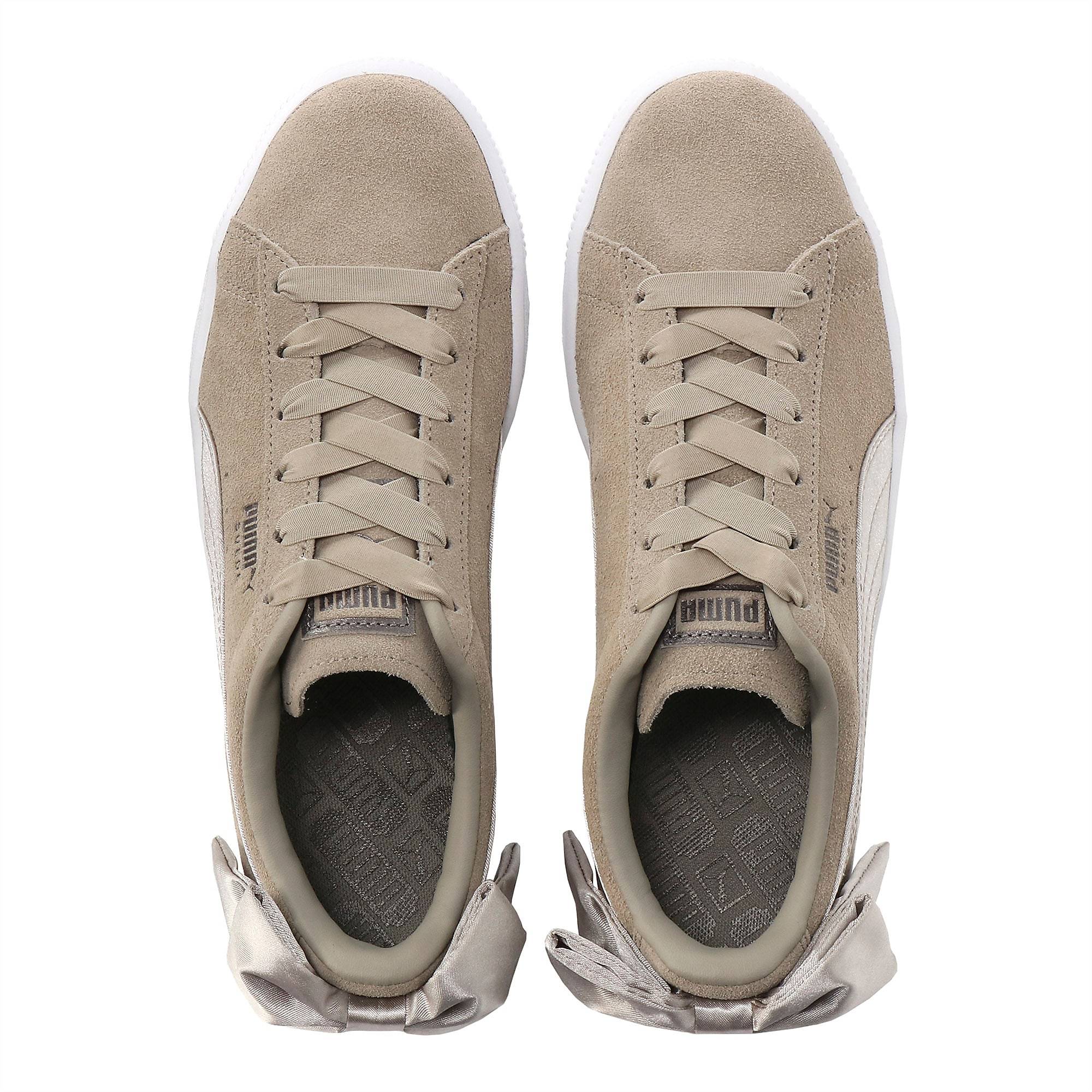 Suede Bow Women S Sneakers Puma Us