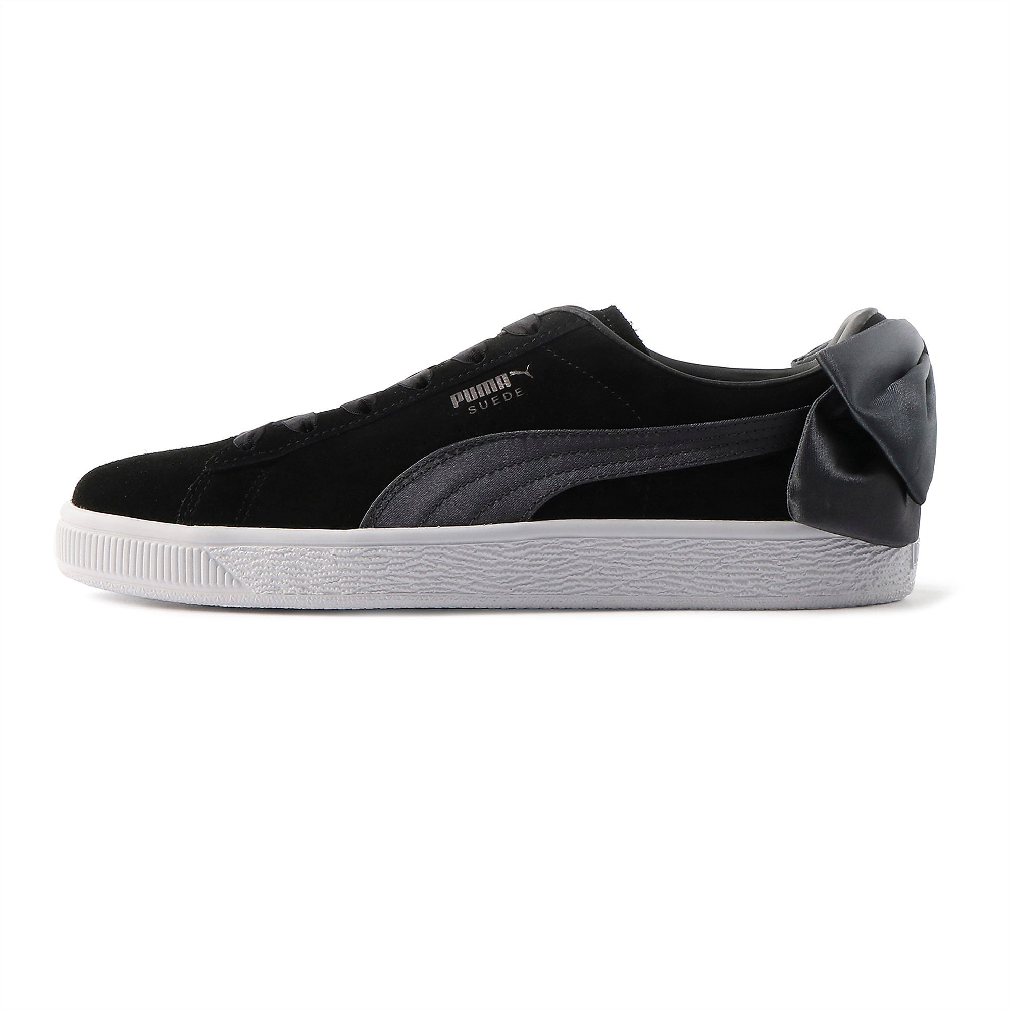 puma suede bow trainers