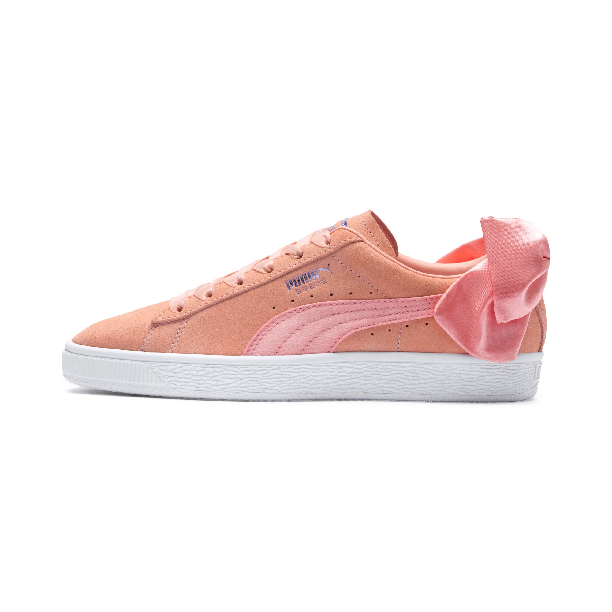 Puma bow trainers pink best sale