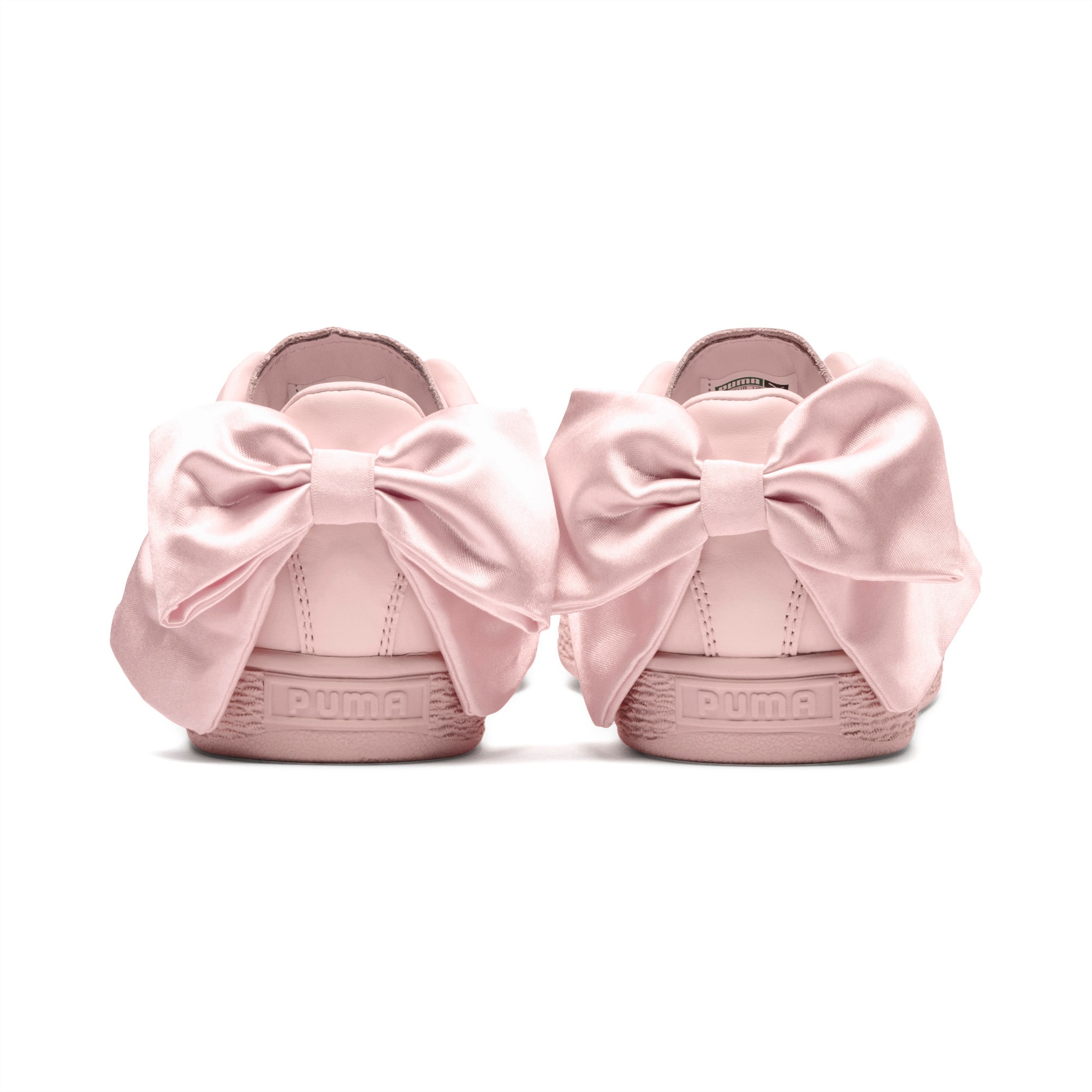 puma basket pink bow