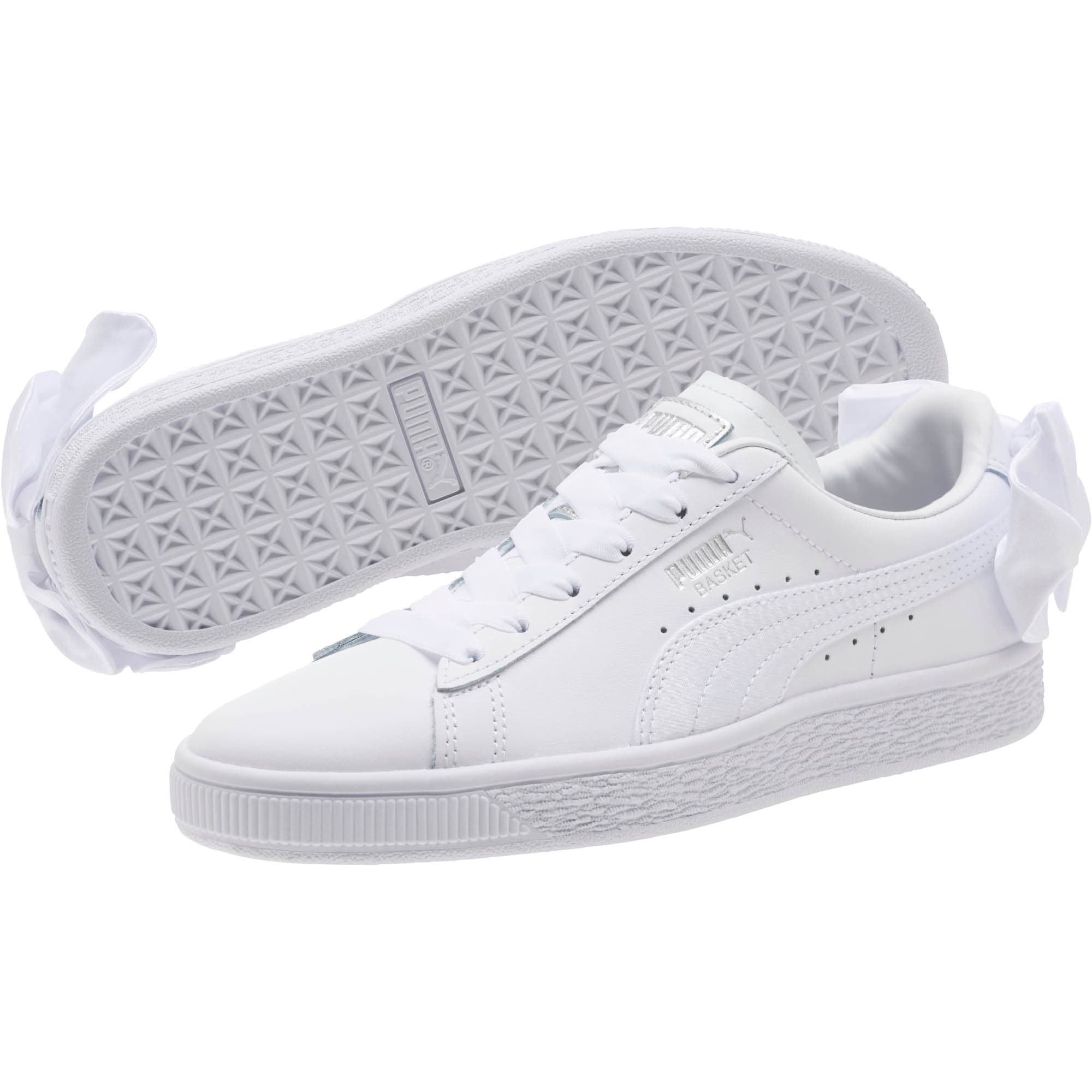 Puma bow white sales