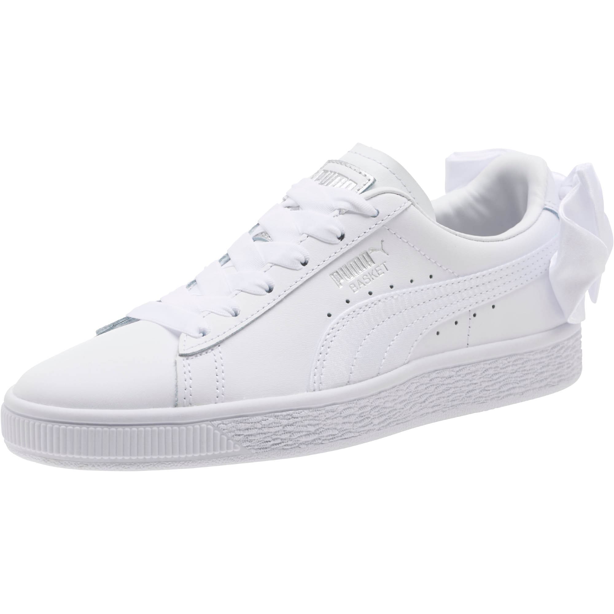 puma bow white