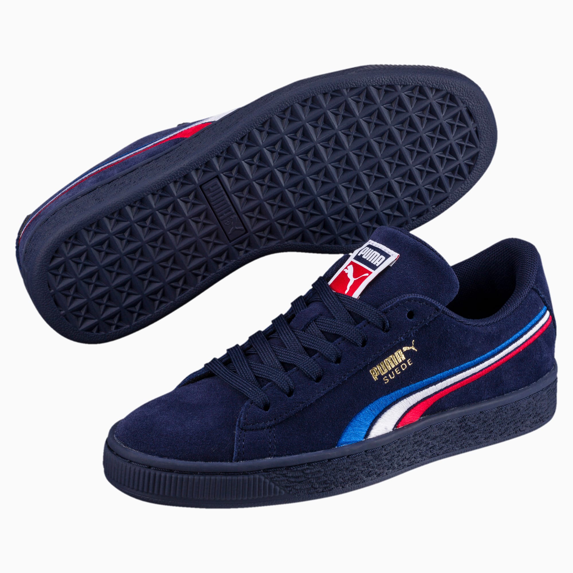 Suede Classic Multicolor Embroidery 