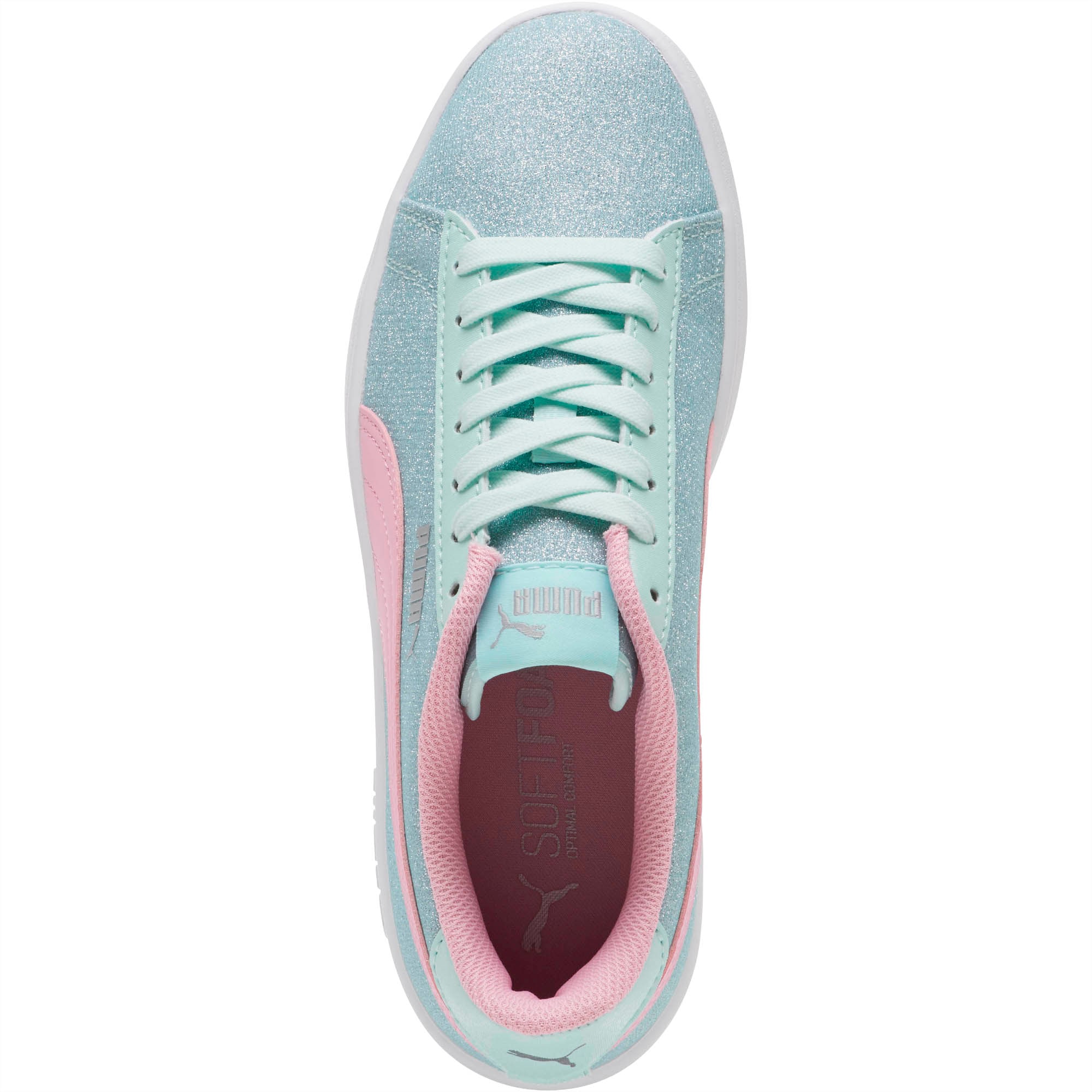 Vaypol, Zapatillas Puma Smash V2 Glitz Glam V Ps - GRIS/ROSA