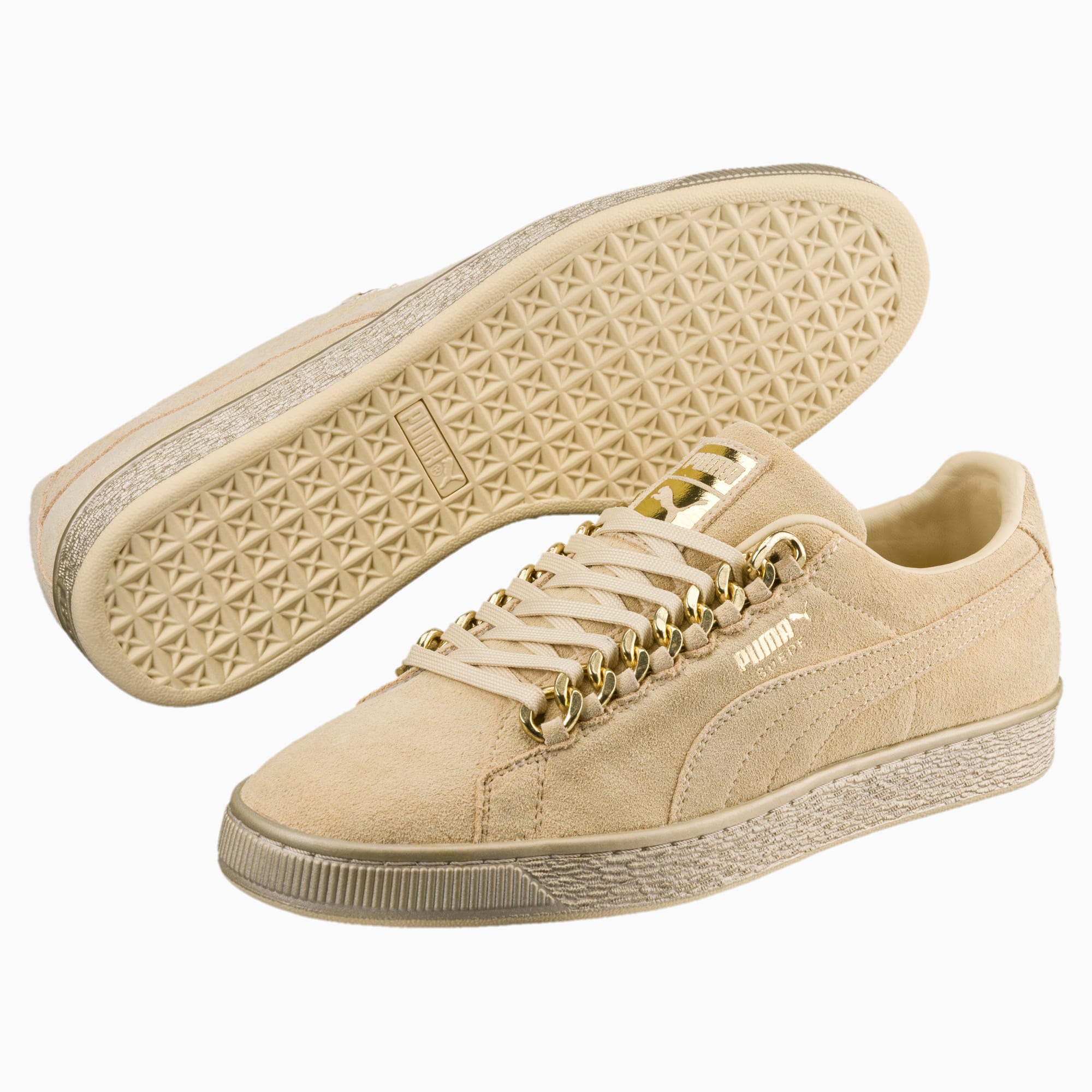 puma suede chain