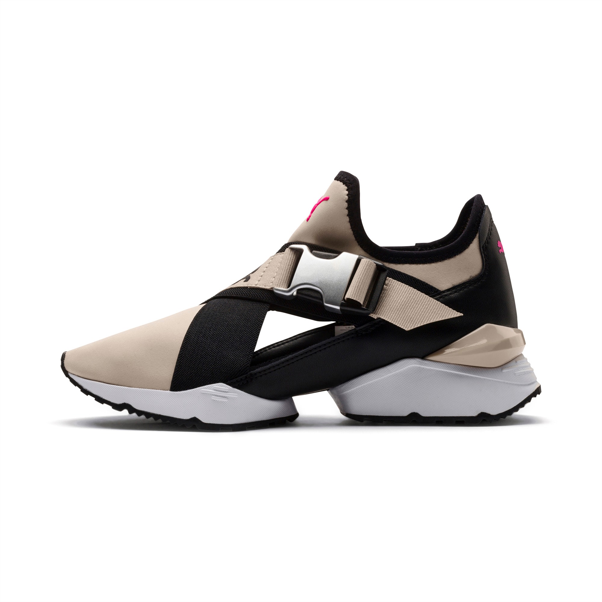 puma muse cut out sneakers