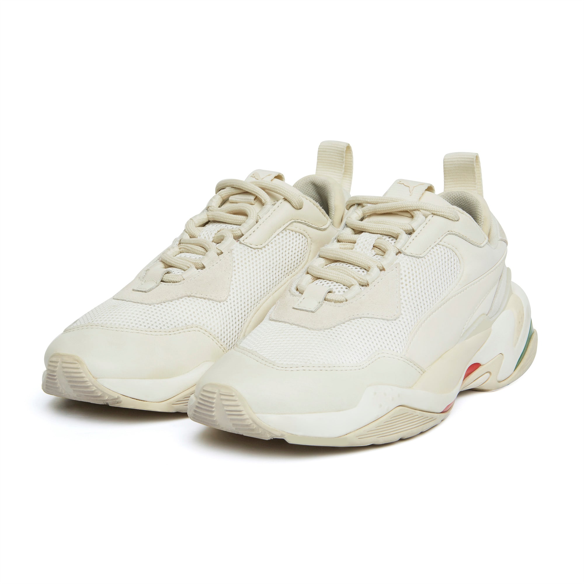 Puma thunder spectra white green red clearance