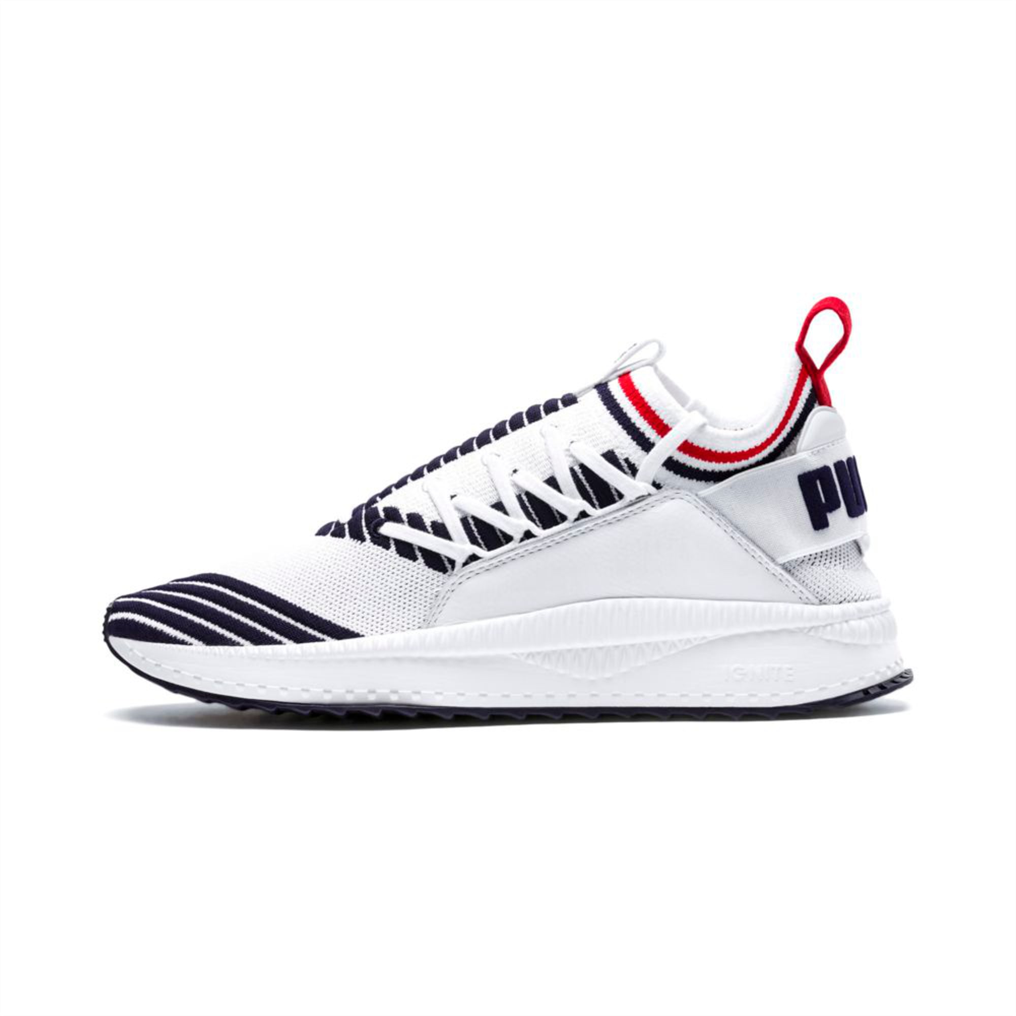 Evolution TSUGI Jun Sport Stripes Shoes | PWhite-Peacoat-RRed | PUMA Low |  PUMA