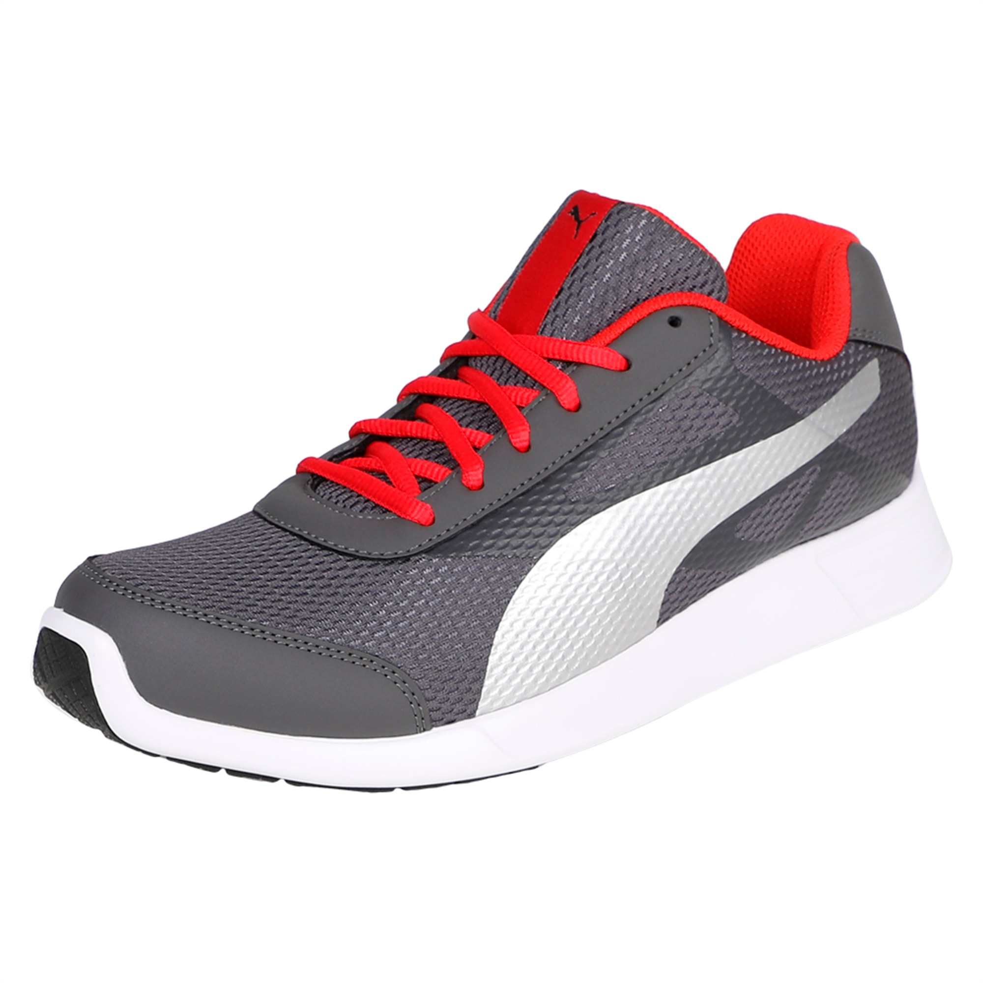 Trenzo IDP Castor Gray-Red Blast-Puma 