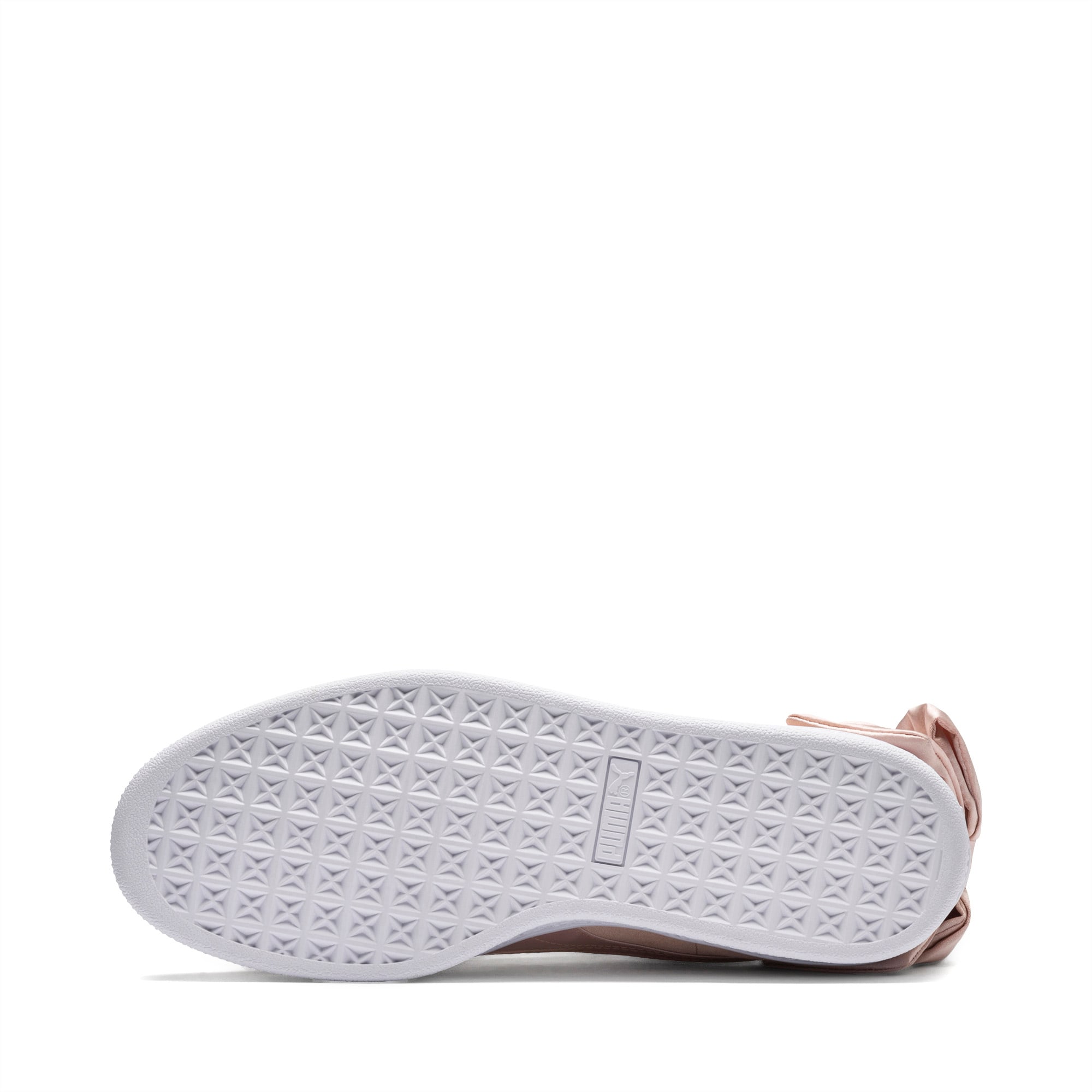 puma white bow trainers