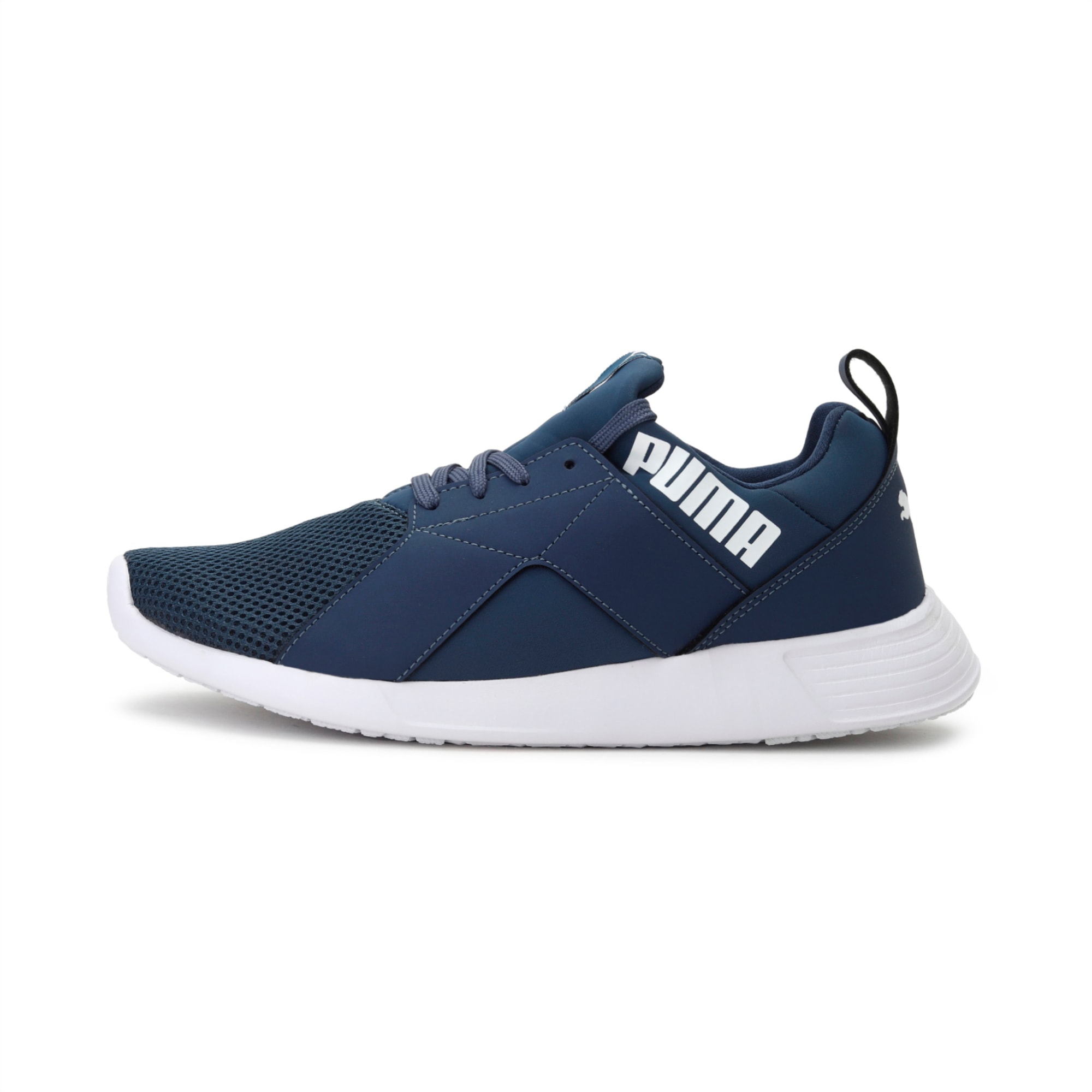 puma running white shoes