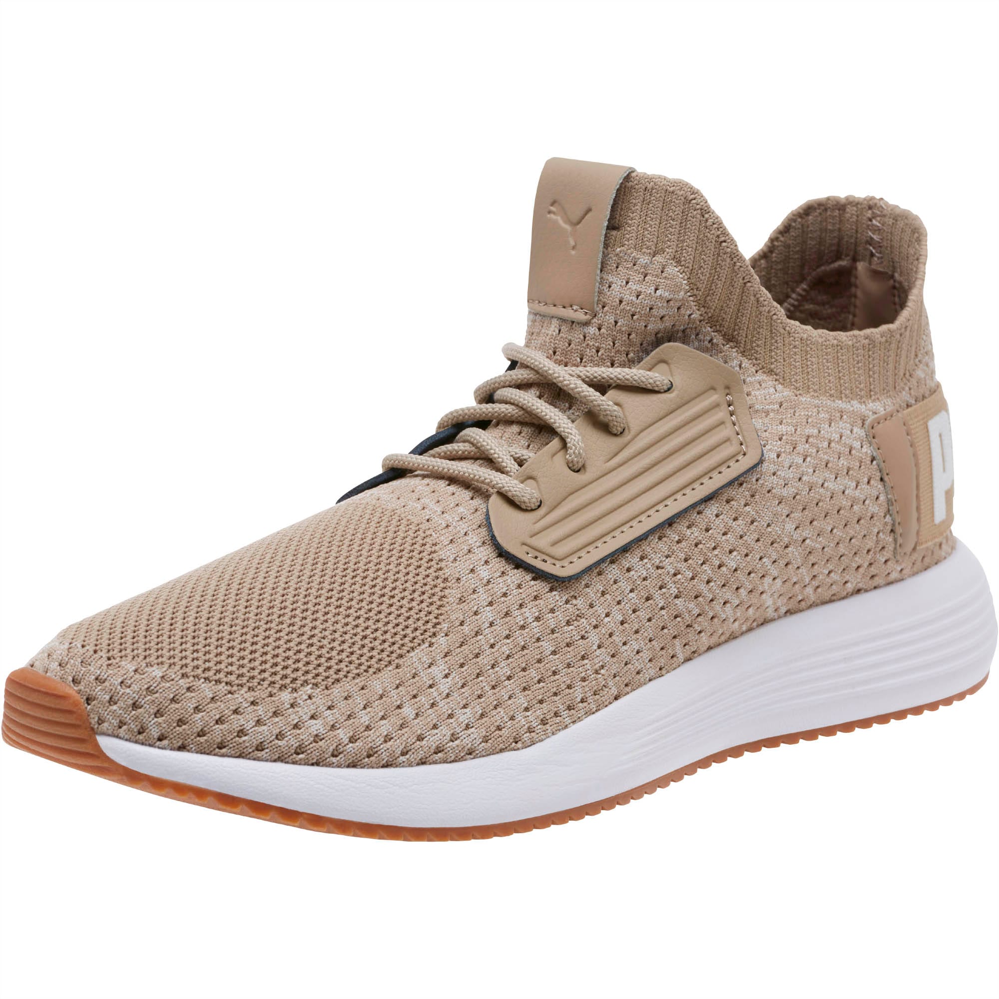 puma uprise knit white