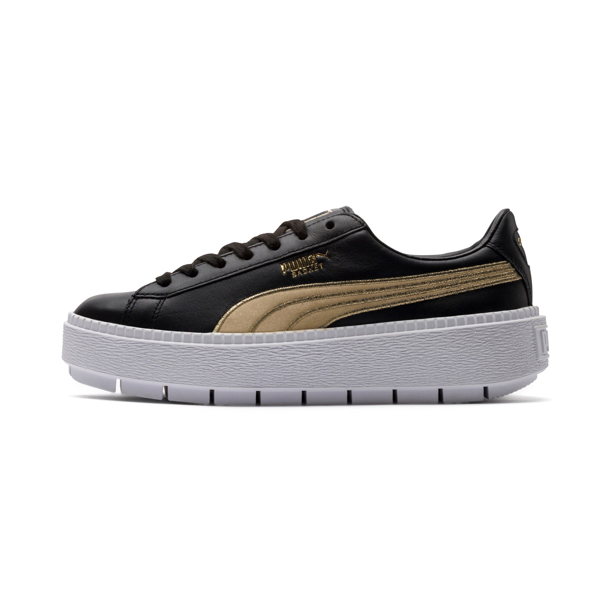 tênis puma platform trace varsity feminino