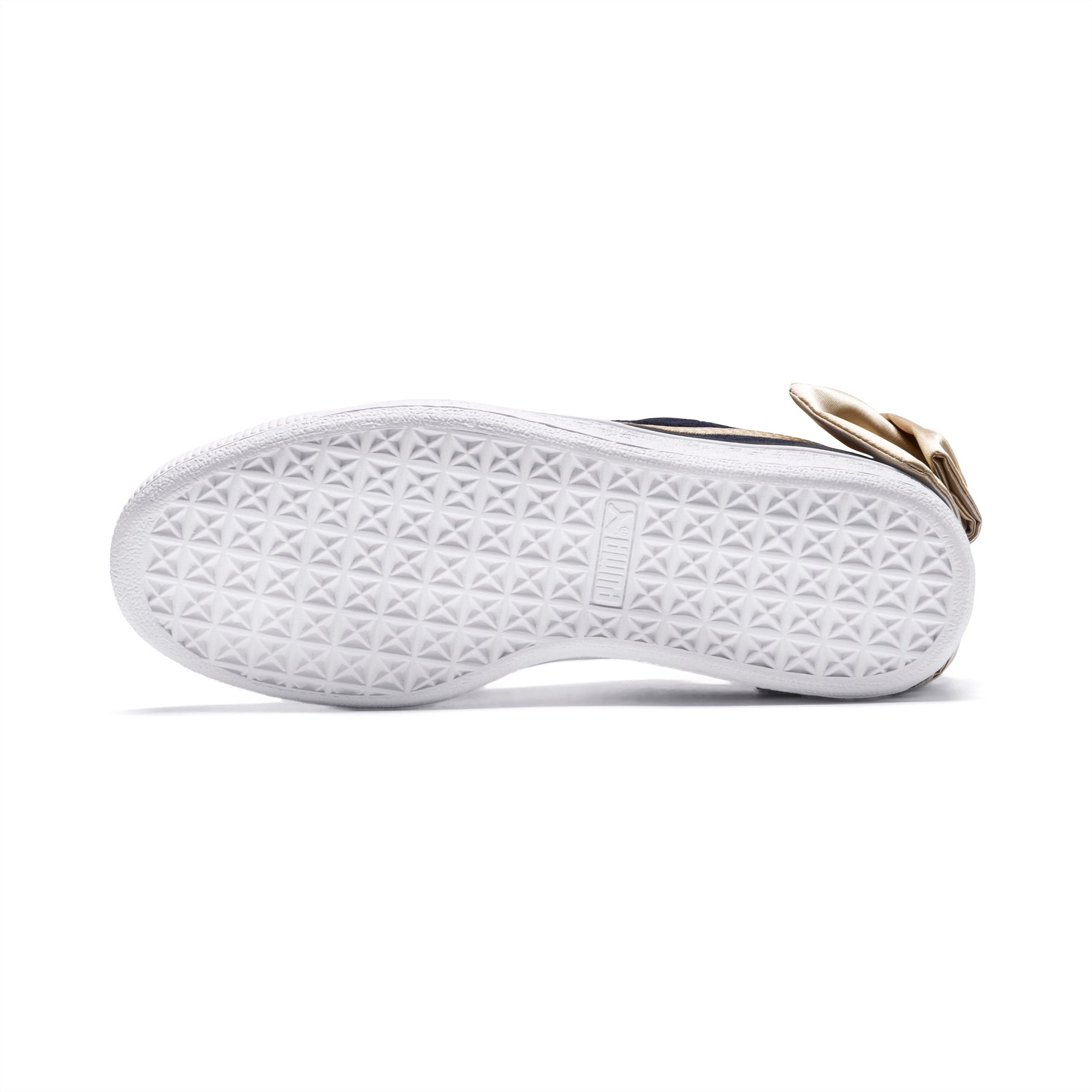 puma white bow trainers