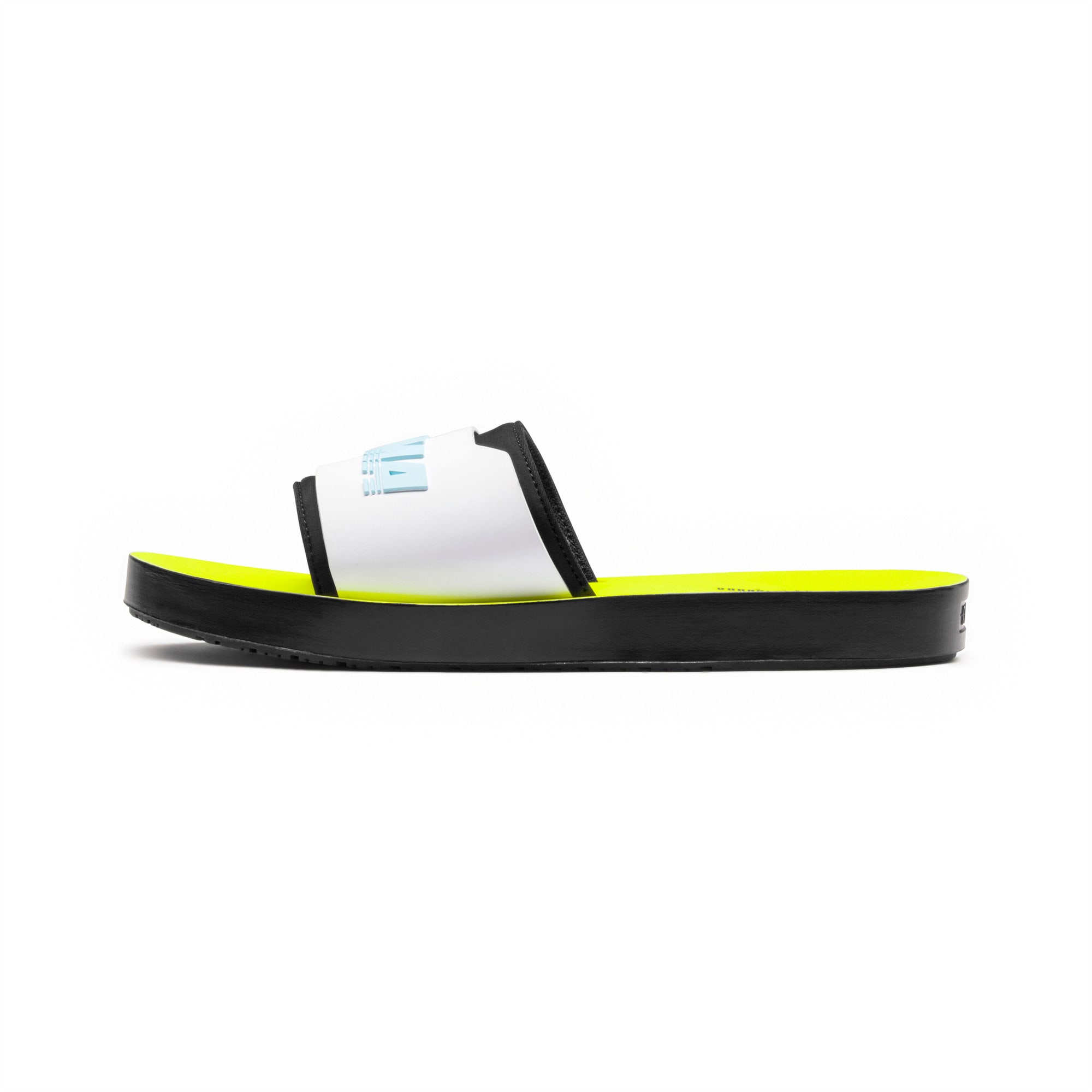 yellow fenty slides